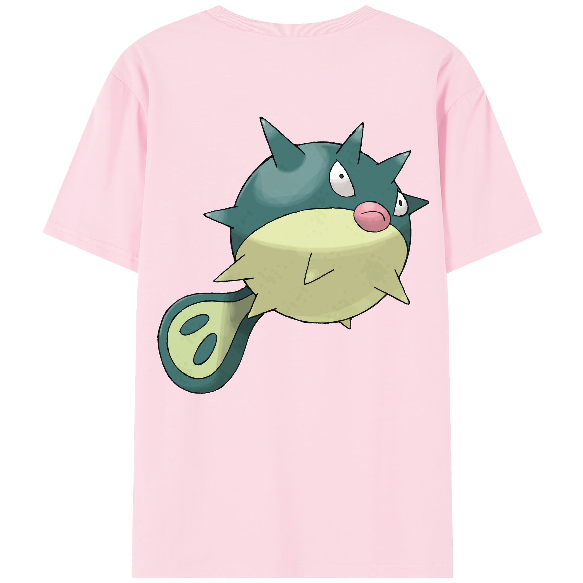 （画像用） ポケットモンスター Pokémon 綿100％半袖Tシャツ（背面プリント）