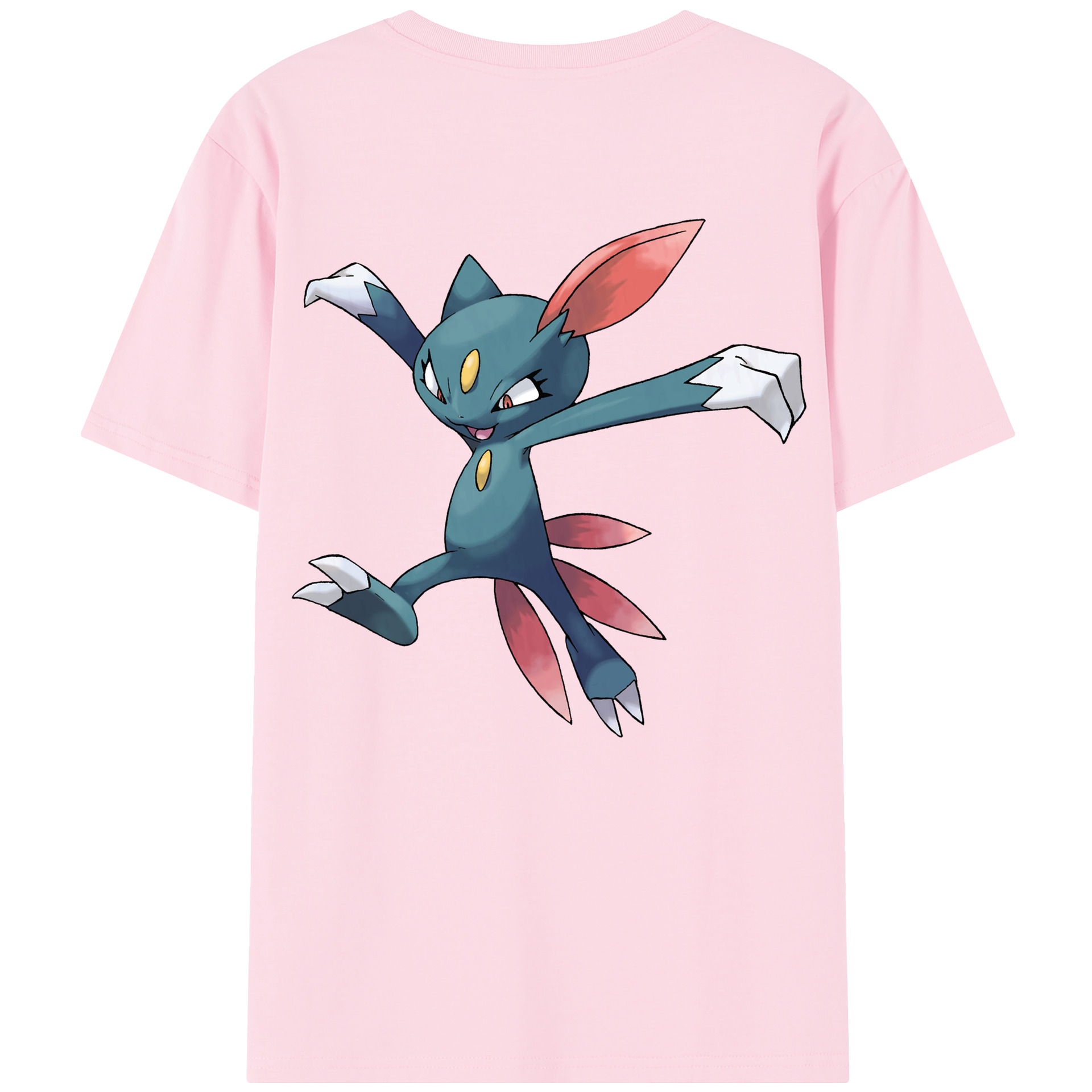 （画像用） ポケットモンスター Pokémon 綿100％半袖Tシャツ（背面プリント）