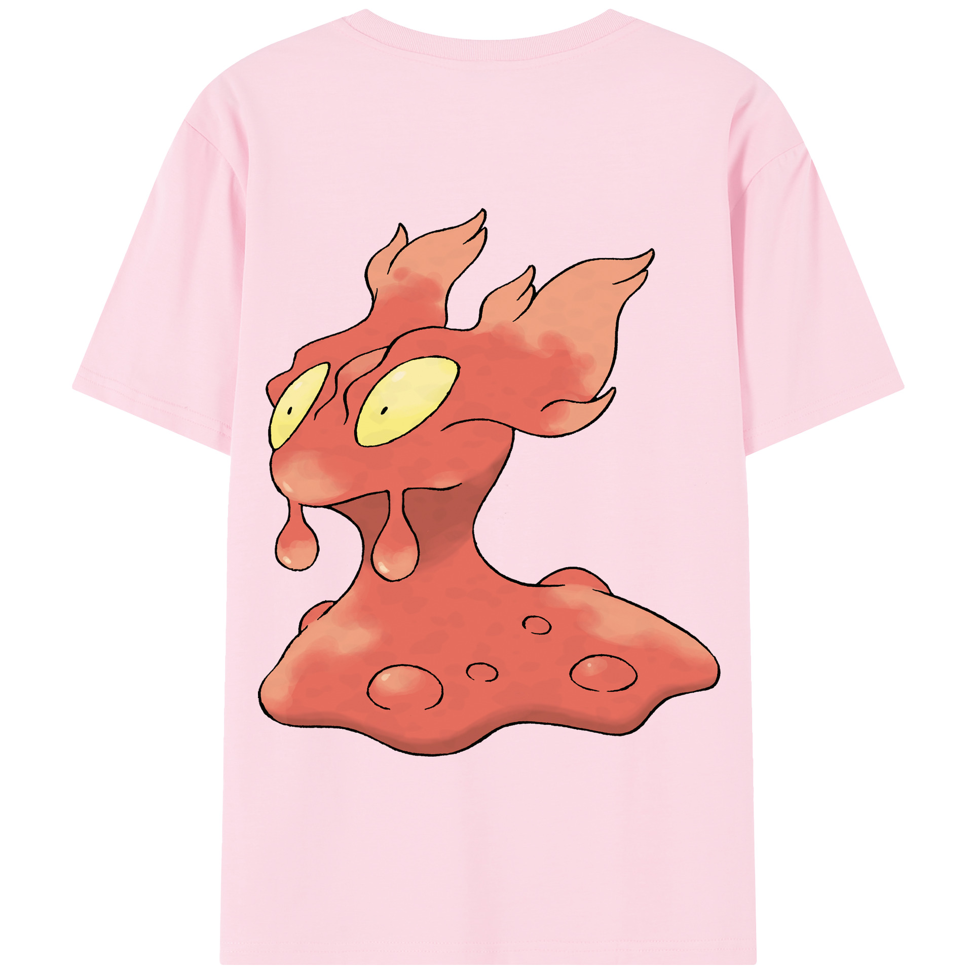 （画像用） ポケットモンスター Pokémon 綿100％半袖Tシャツ（背面プリント）
