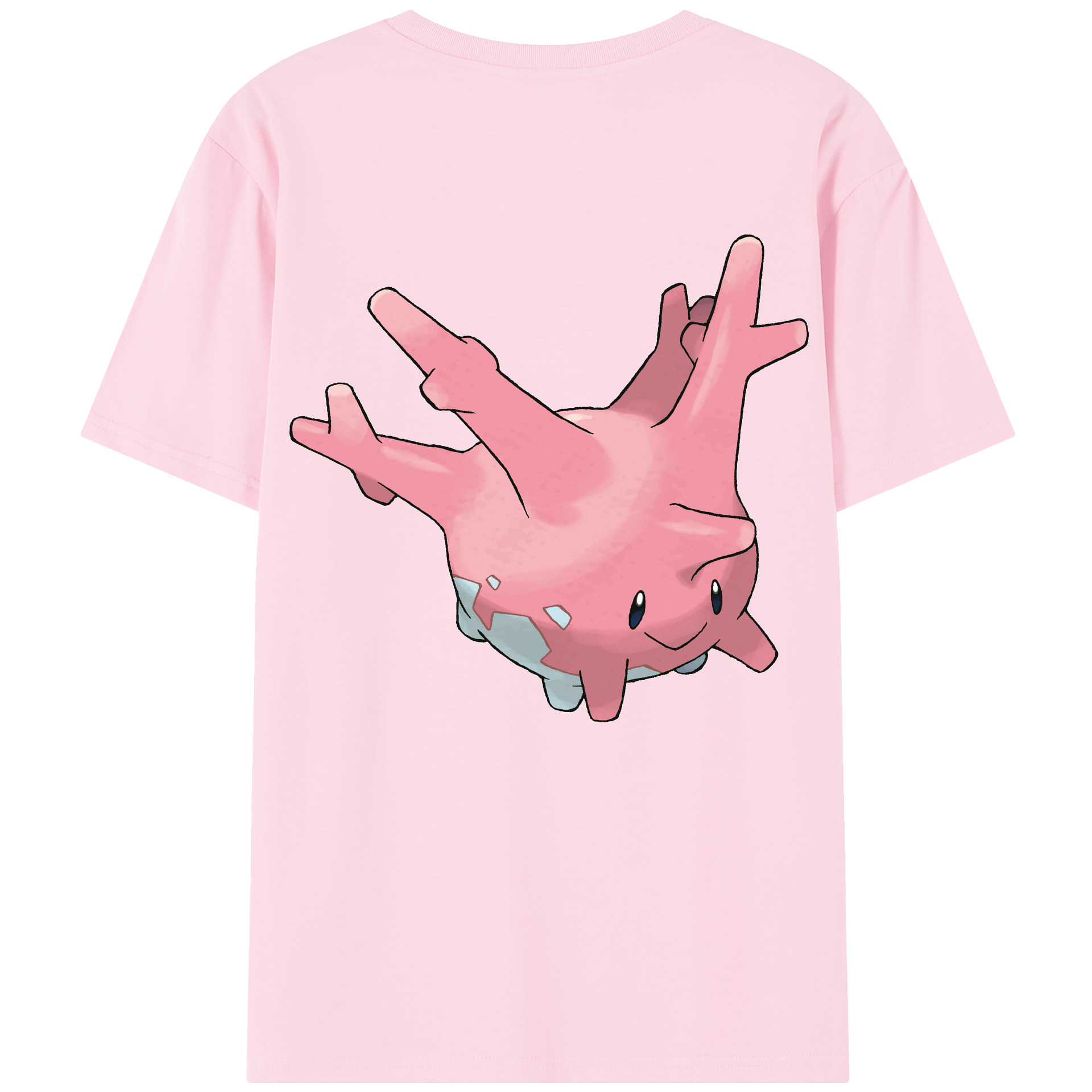 （画像用） ポケットモンスター Pokémon 綿100％半袖Tシャツ（背面プリント）