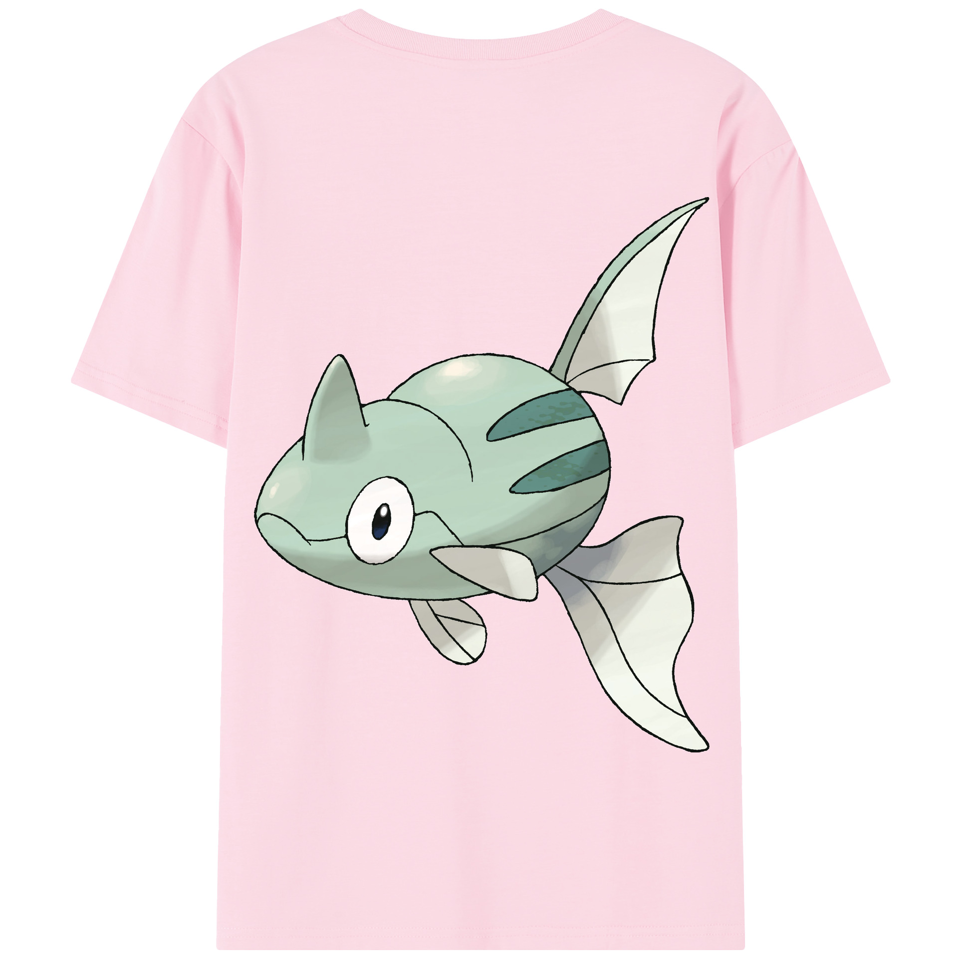 （画像用） ポケットモンスター Pokémon 綿100％半袖Tシャツ（背面プリント）