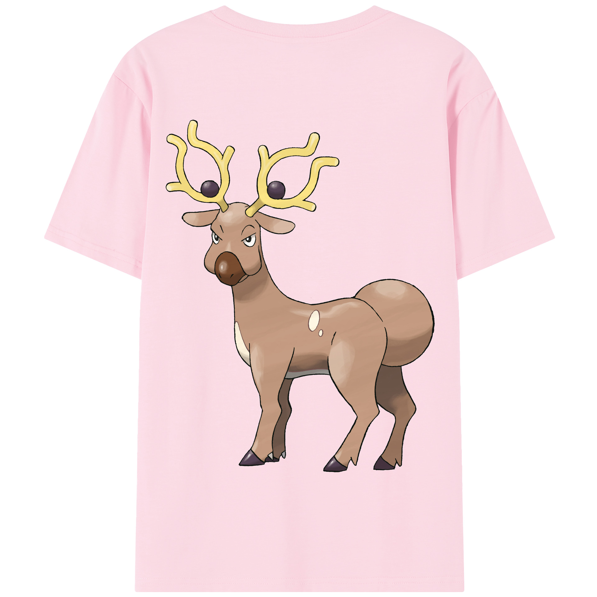 （画像用） ポケットモンスター Pokémon 綿100％半袖Tシャツ（背面プリント）