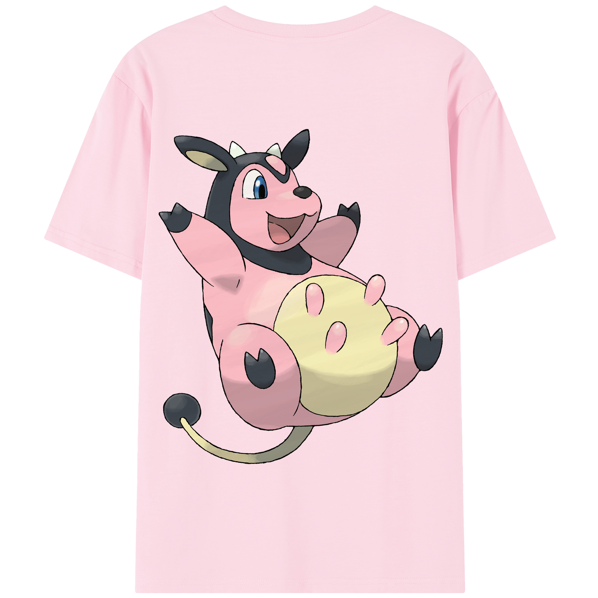 （画像用） ポケットモンスター Pokémon 綿100％半袖Tシャツ（背面プリント）
