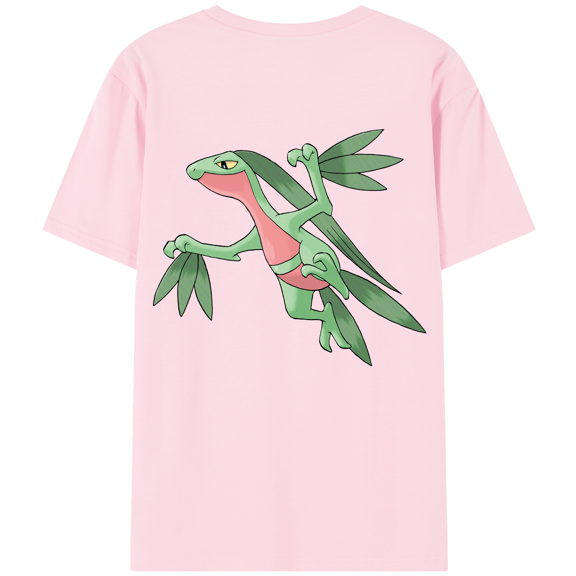 （画像用） ポケットモンスター Pokémon 綿100％半袖Tシャツ（背面プリント）