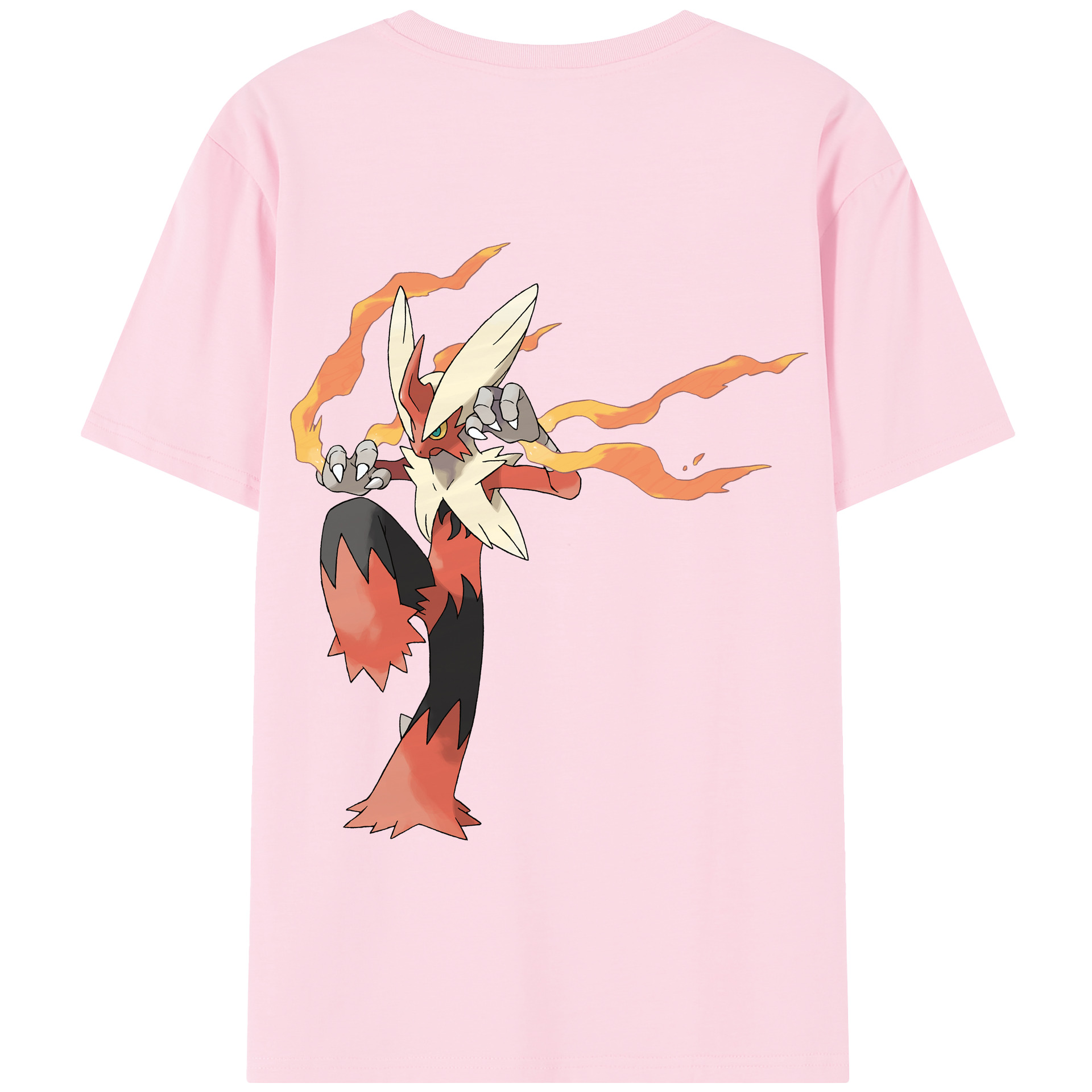 （画像用） ポケットモンスター Pokémon 綿100％半袖Tシャツ（背面プリント）