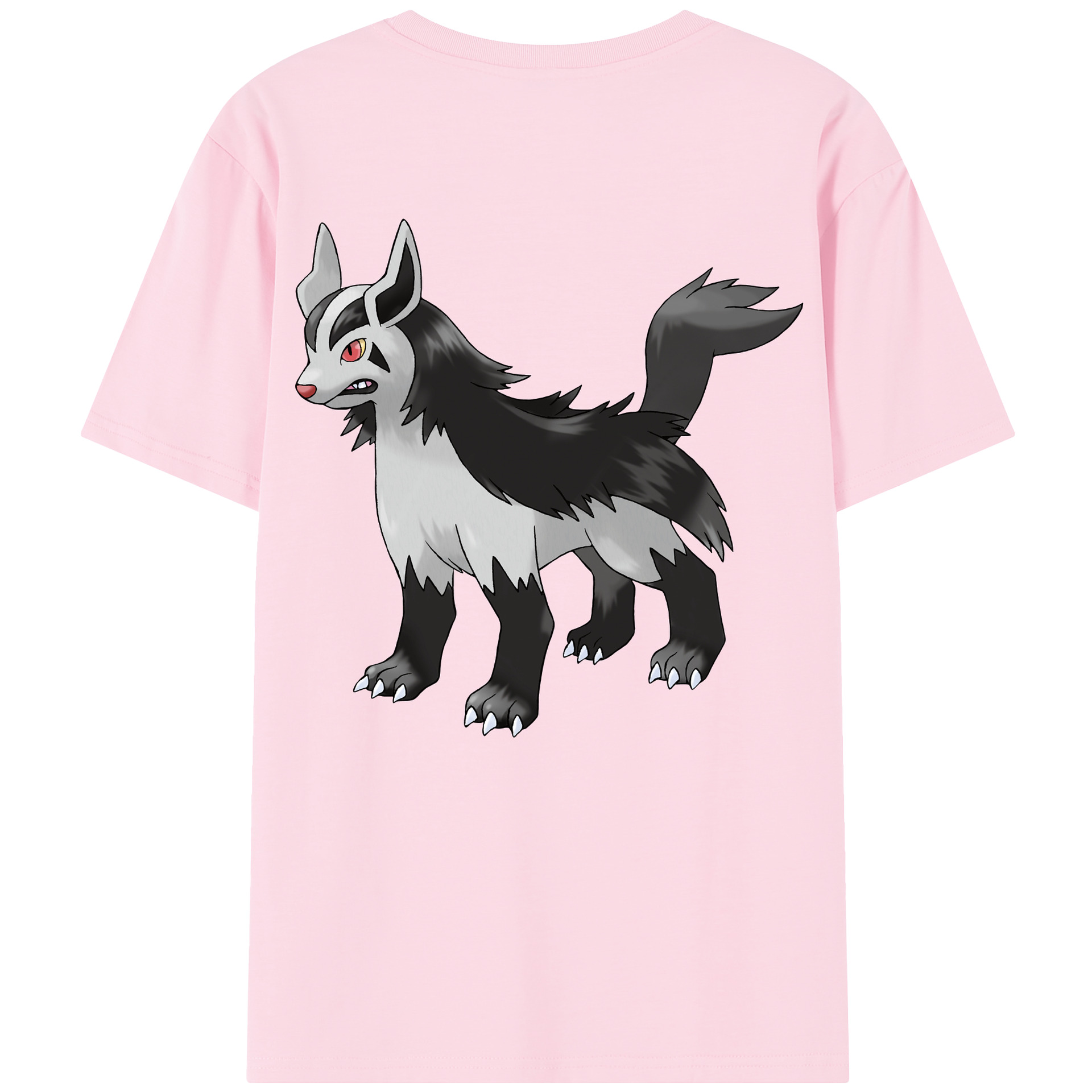 （画像用） ポケットモンスター Pokémon 綿100％半袖Tシャツ（背面プリント）