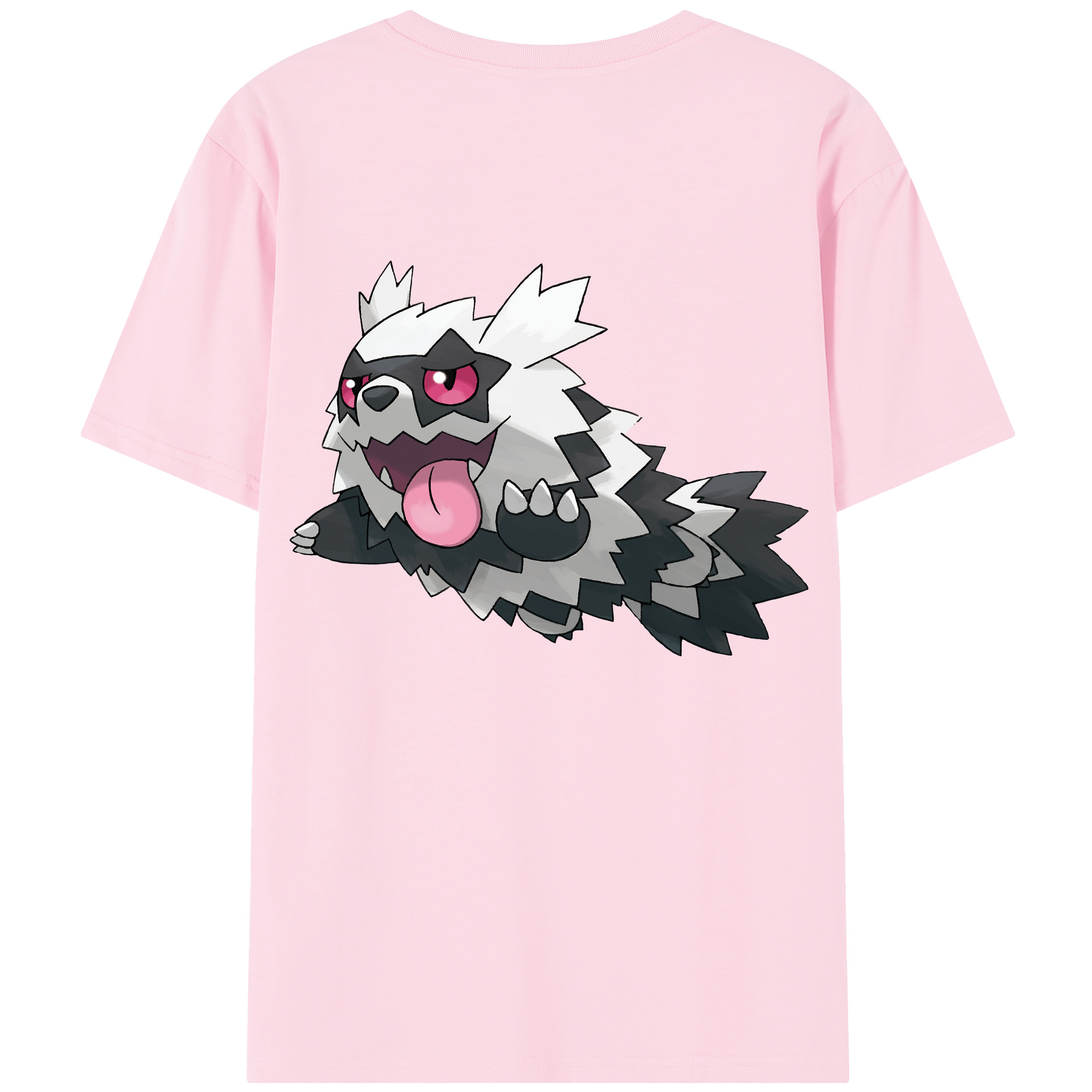 （画像用） ポケットモンスター Pokémon 綿100％半袖Tシャツ（背面プリント）