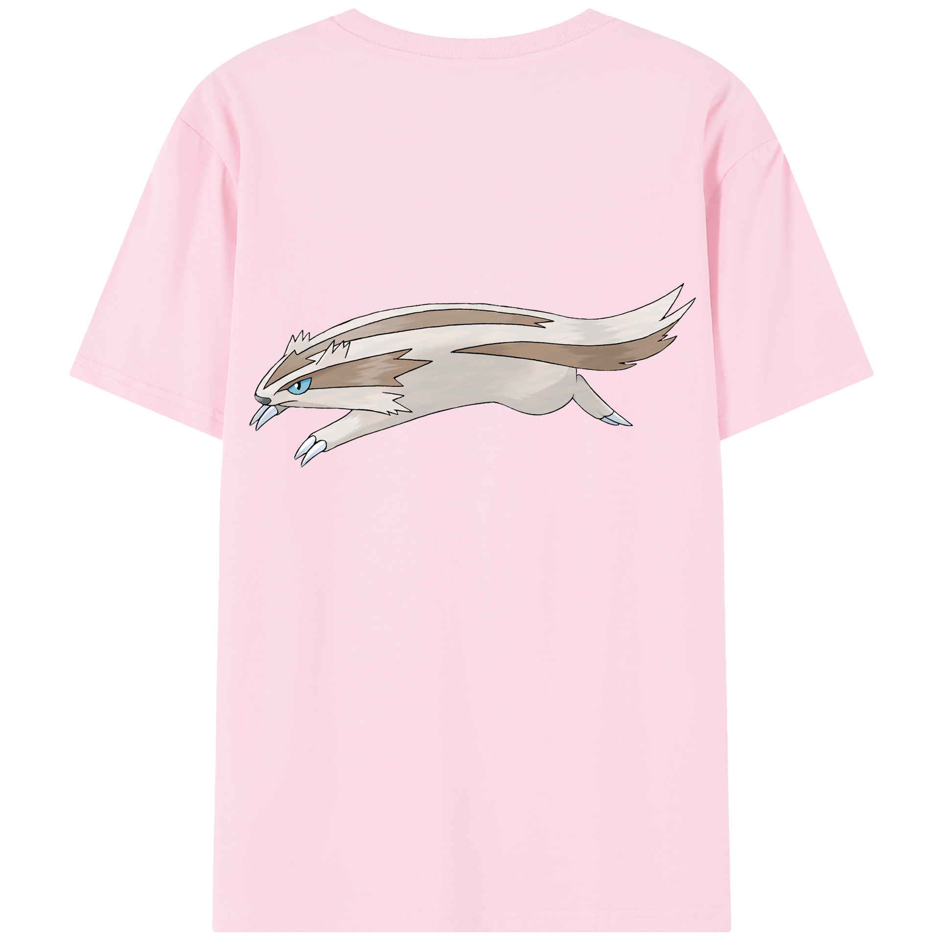 （画像用） ポケットモンスター Pokémon 綿100％半袖Tシャツ（背面プリント）