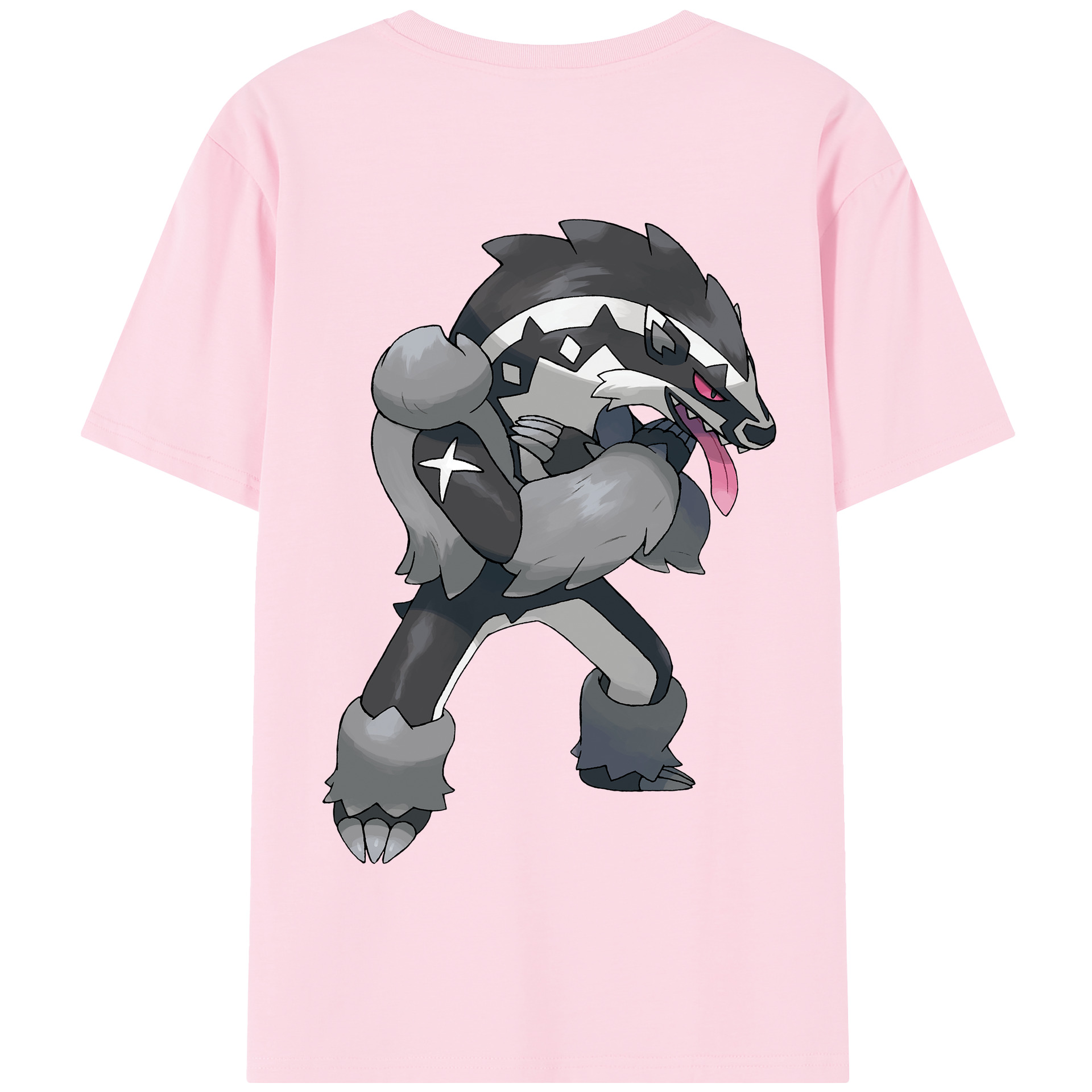 （画像用） ポケットモンスター Pokémon 綿100％半袖Tシャツ（背面プリント）