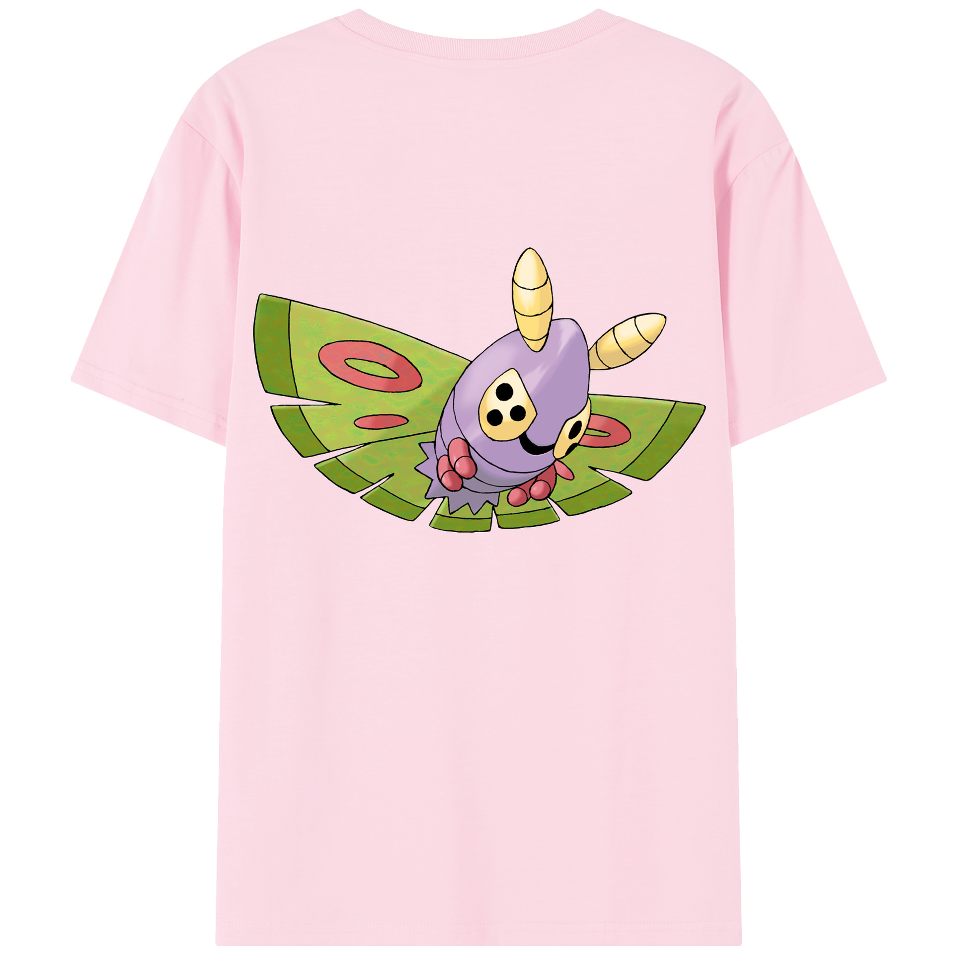 （画像用） ポケットモンスター Pokémon 綿100％半袖Tシャツ（背面プリント）