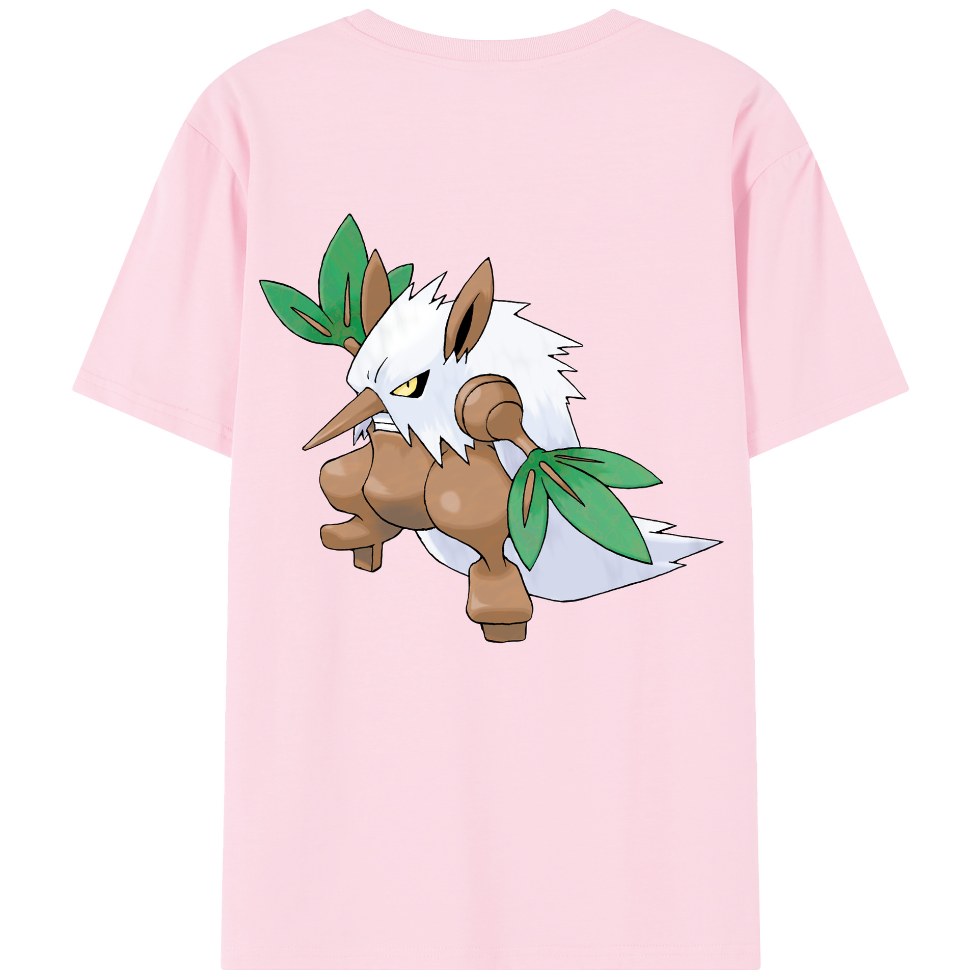 （画像用） ポケットモンスター Pokémon 綿100％半袖Tシャツ（背面プリント）