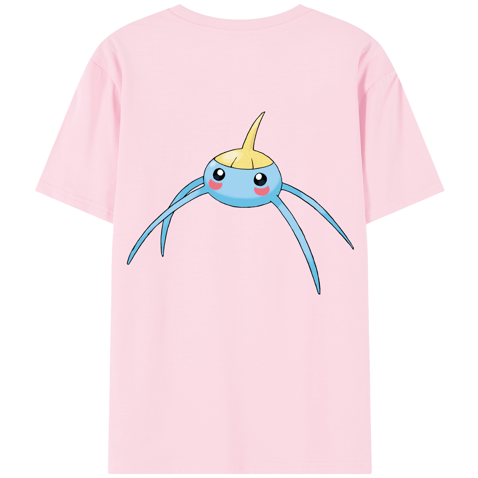 （画像用） ポケットモンスター Pokémon 綿100％半袖Tシャツ（背面プリント）