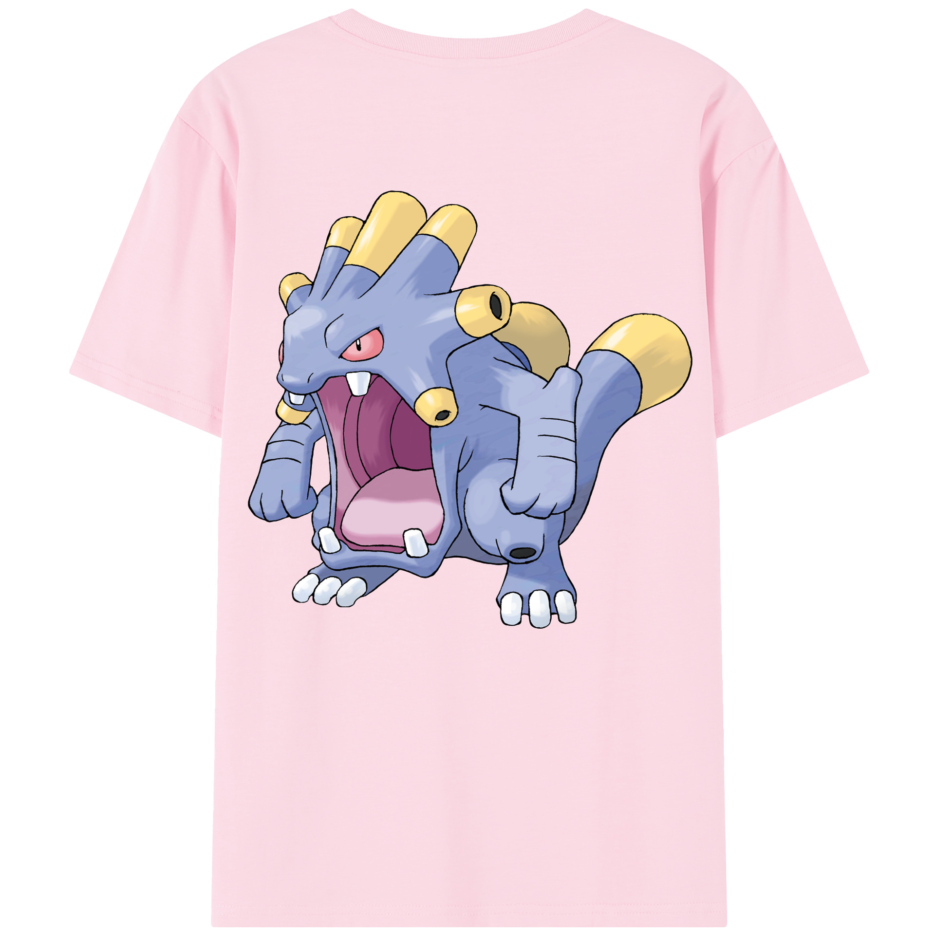 （画像用） ポケットモンスター Pokémon 綿100％半袖Tシャツ（背面プリント）