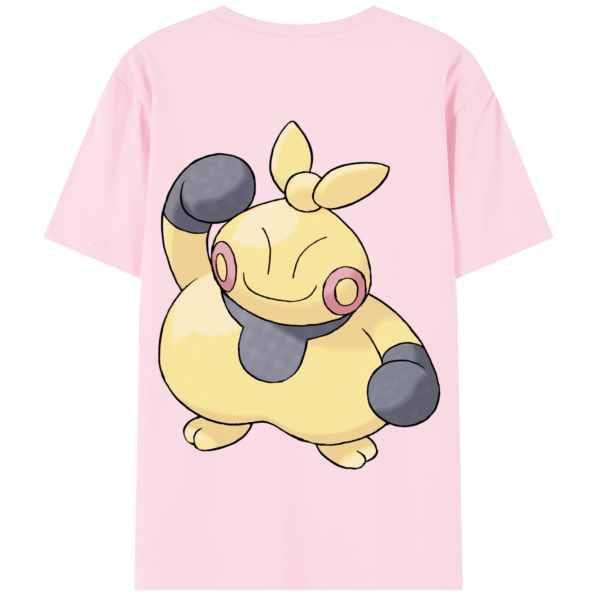 （画像用） ポケットモンスター Pokémon 綿100％半袖Tシャツ（背面プリント）