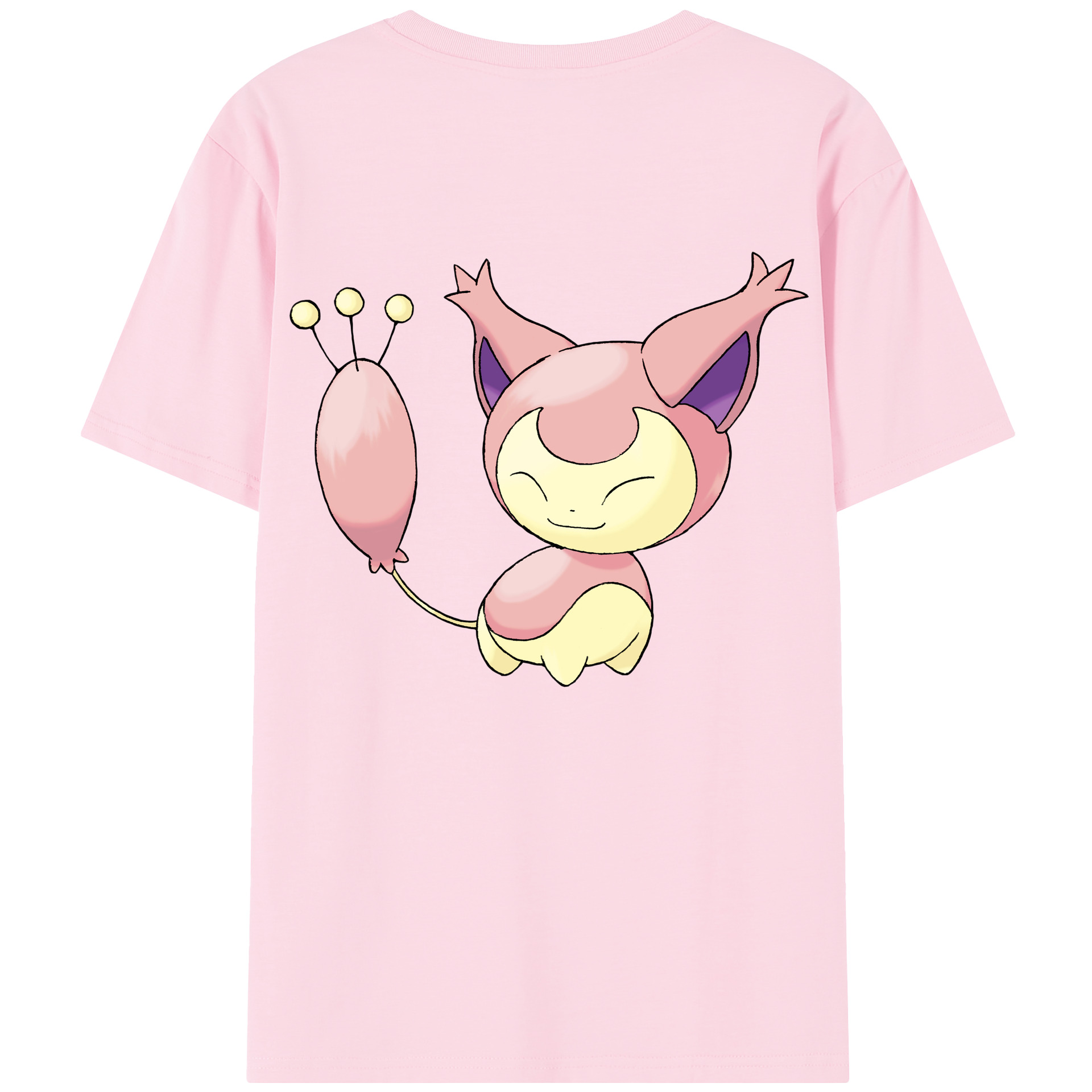 （画像用） ポケットモンスター Pokémon 綿100％半袖Tシャツ（背面プリント）