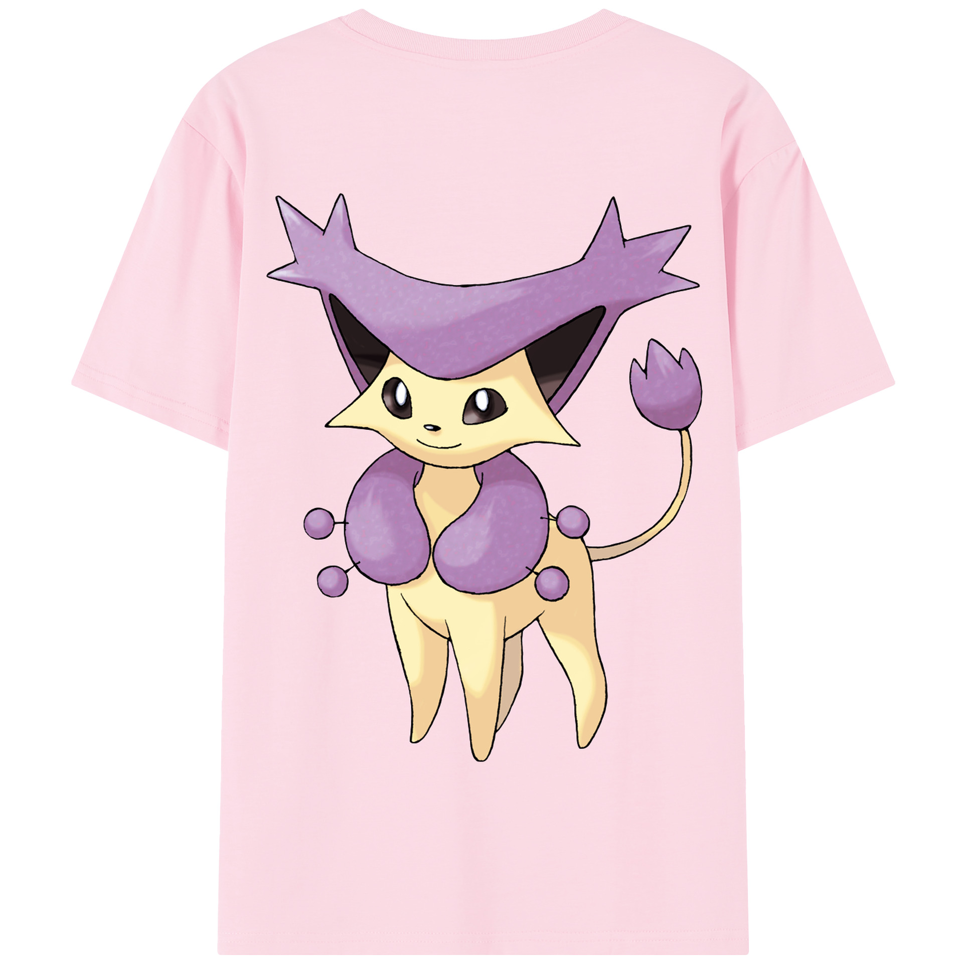 （画像用） ポケットモンスター Pokémon 綿100％半袖Tシャツ（背面プリント）