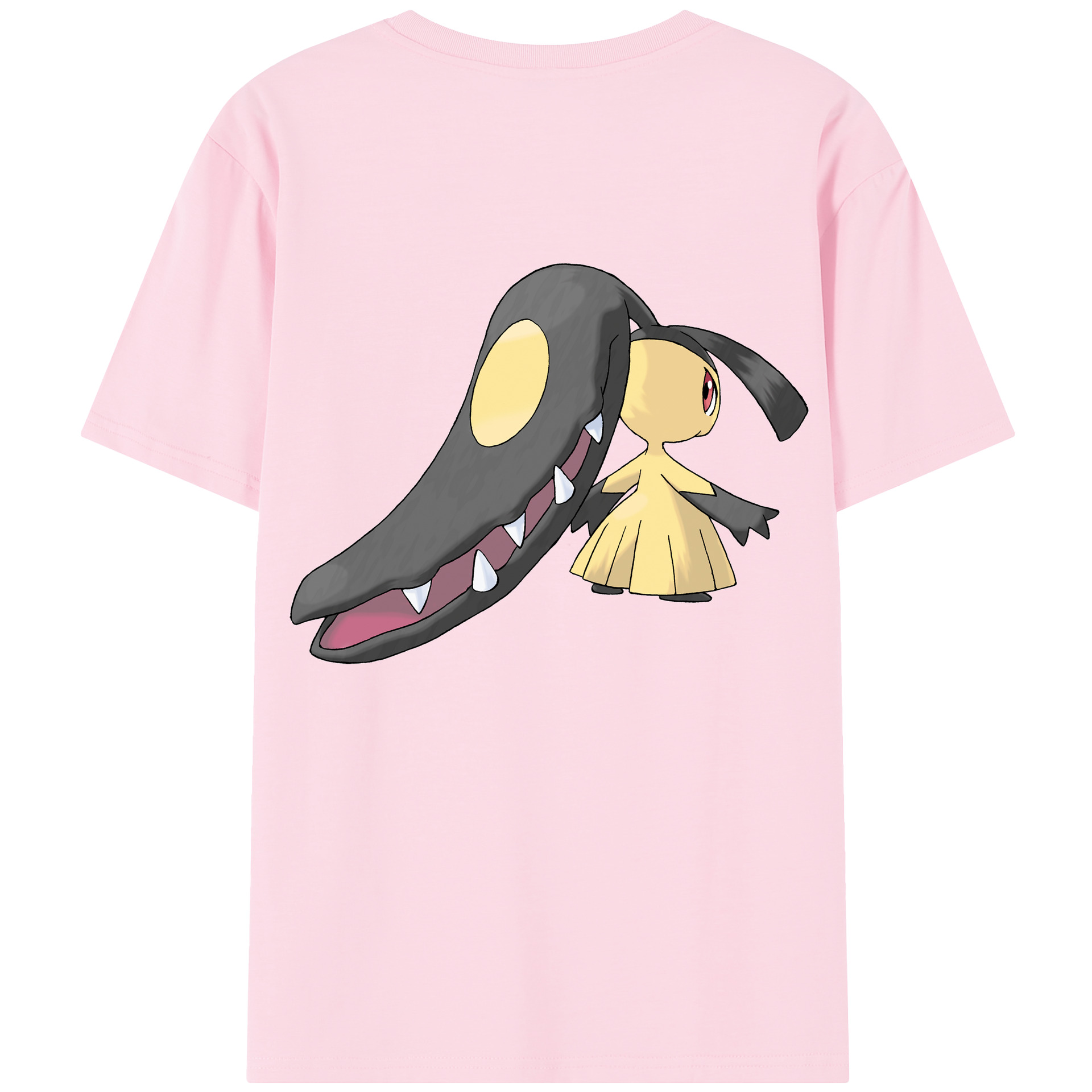 （画像用） ポケットモンスター Pokémon 綿100％半袖Tシャツ（背面プリント）