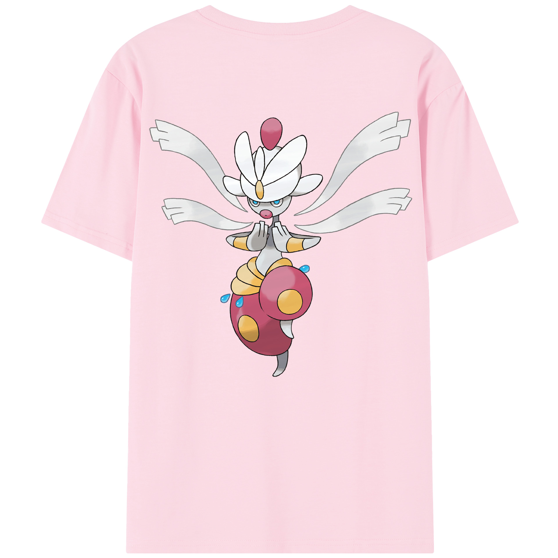 （画像用） ポケットモンスター Pokémon 綿100％半袖Tシャツ（背面プリント）