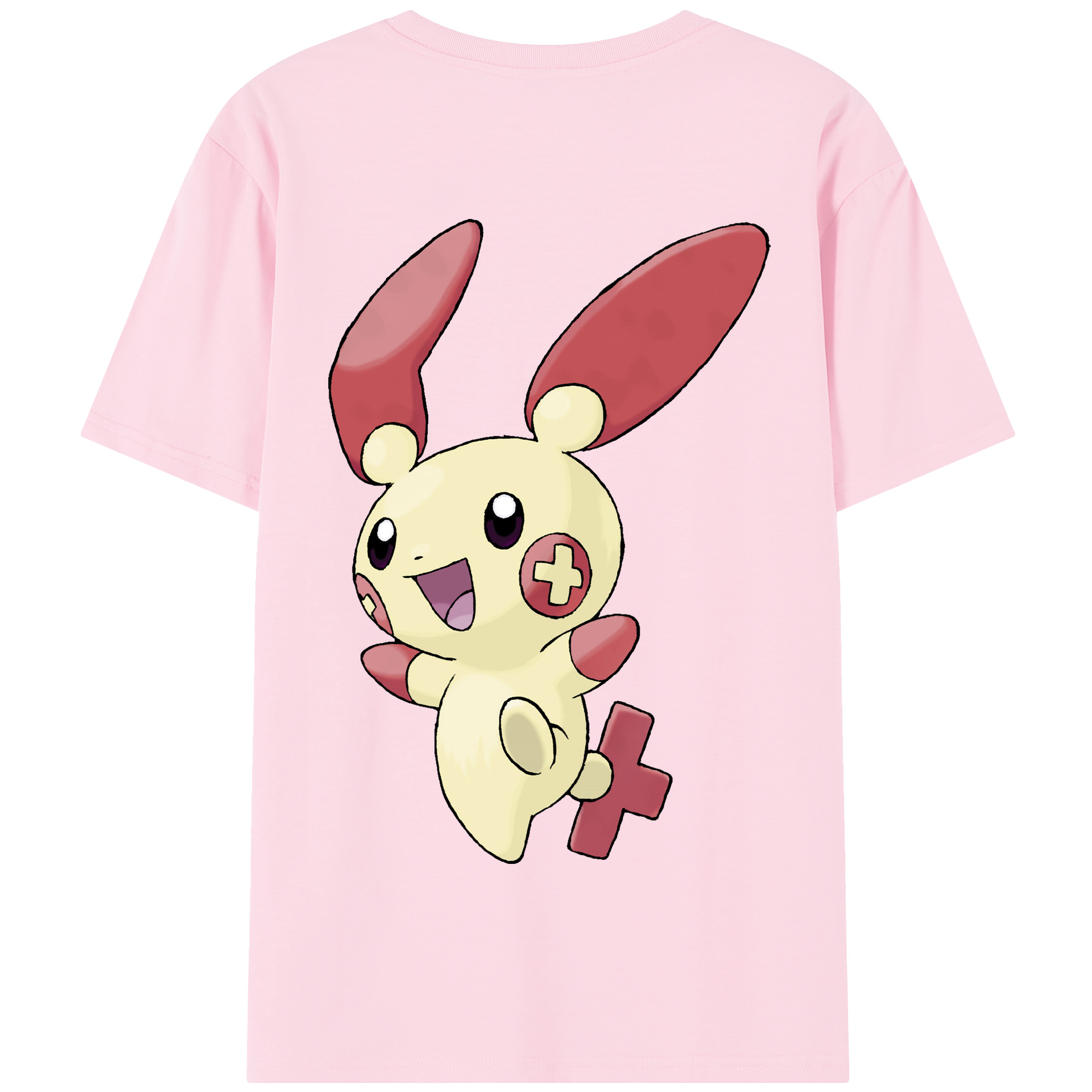 （画像用） ポケットモンスター Pokémon 綿100％半袖Tシャツ（背面プリント）