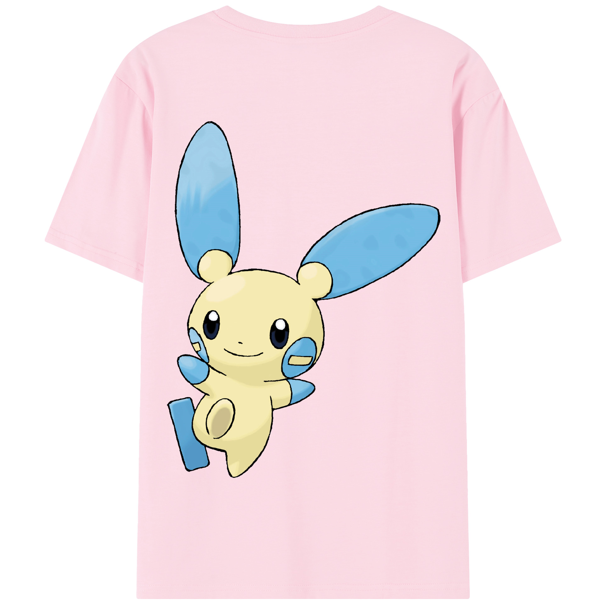 （画像用） ポケットモンスター Pokémon 綿100％半袖Tシャツ（背面プリント）