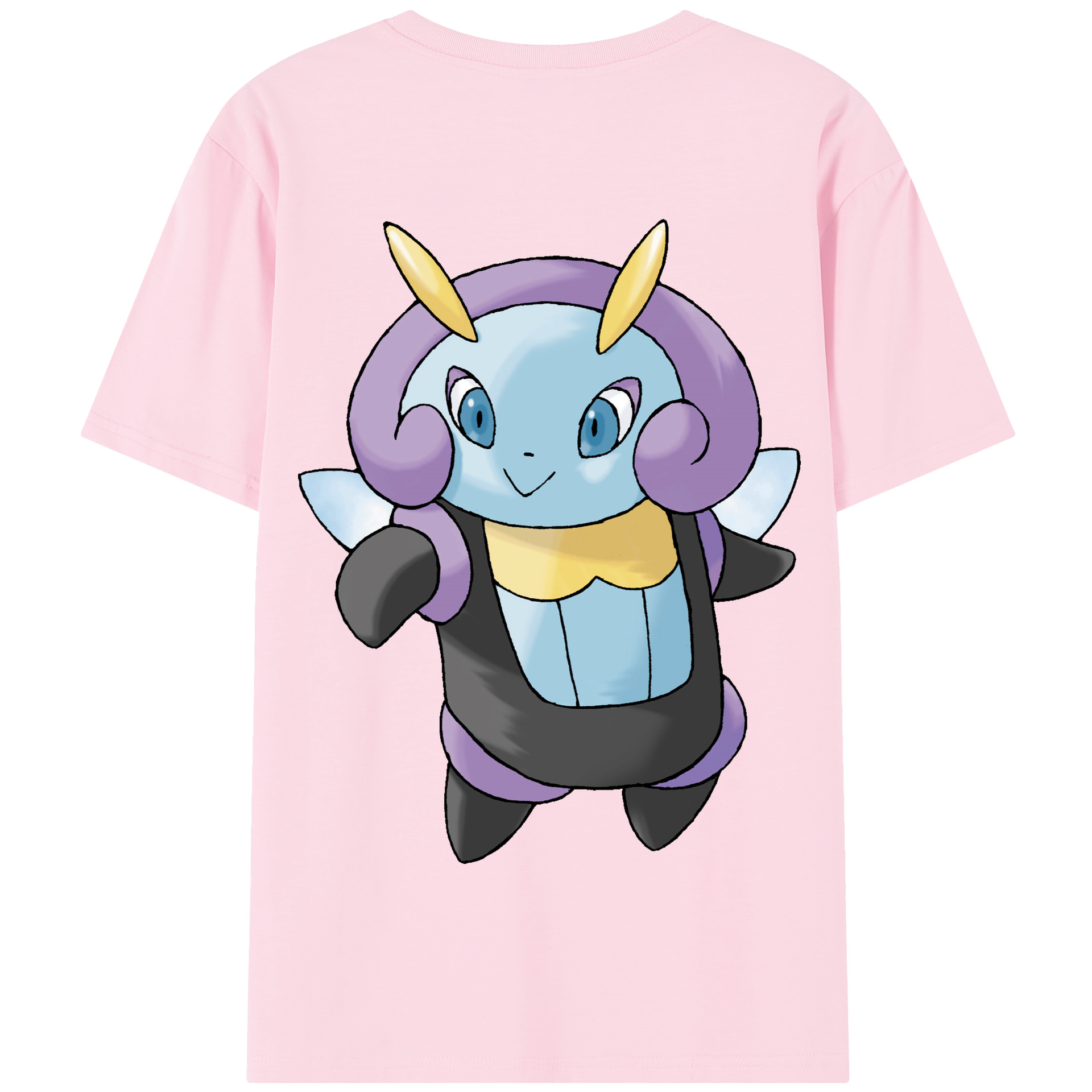（画像用） ポケットモンスター Pokémon 綿100％半袖Tシャツ（背面プリント）