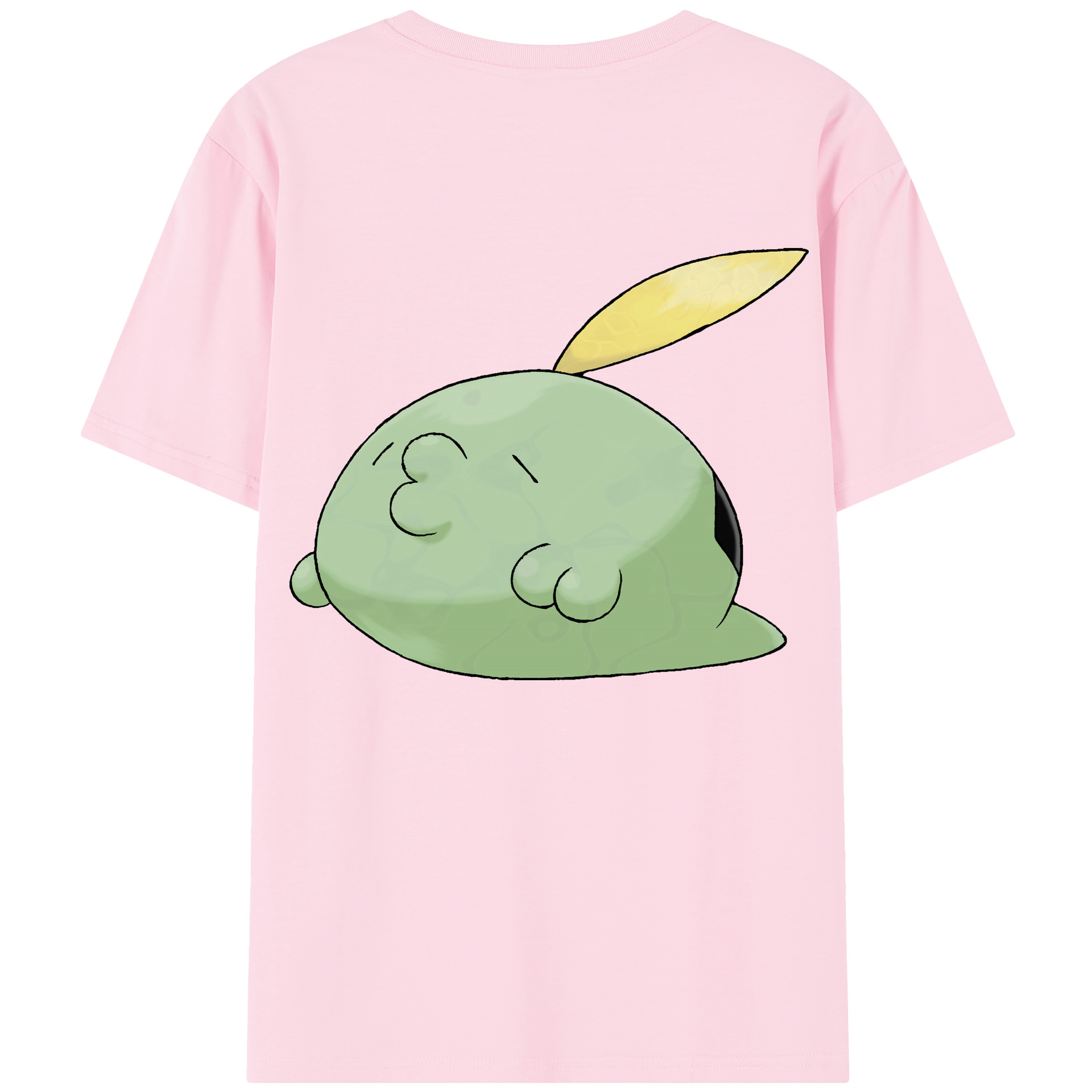 （画像用） ポケットモンスター Pokémon 綿100％半袖Tシャツ（背面プリント）