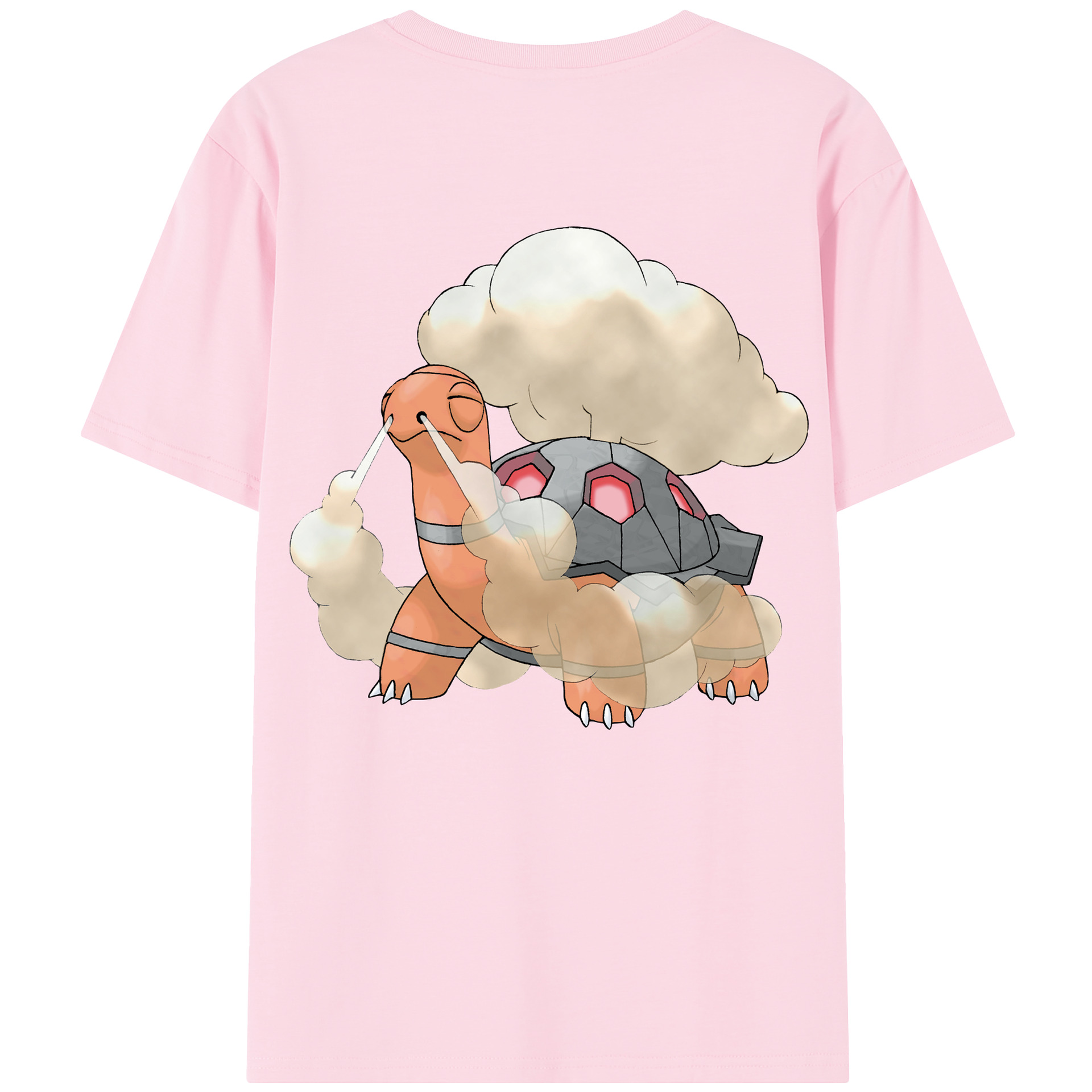 （画像用） ポケットモンスター Pokémon 綿100％半袖Tシャツ（背面プリント）