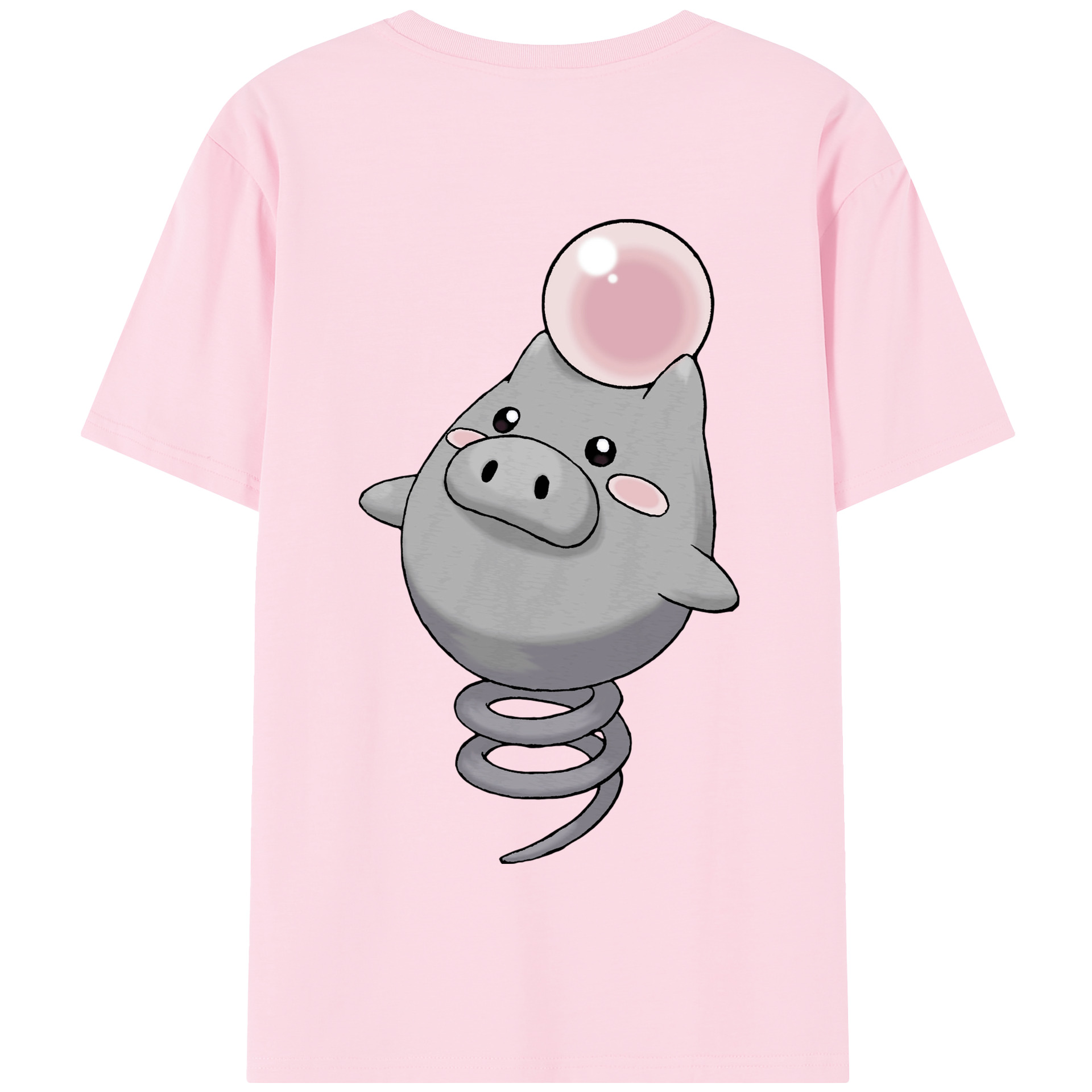 （画像用） ポケットモンスター Pokémon 綿100％半袖Tシャツ（背面プリント）