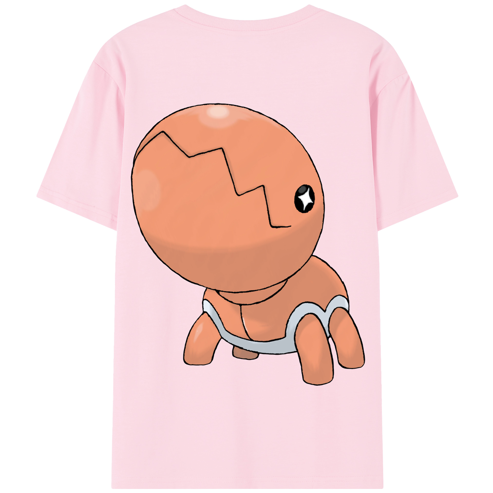 （画像用） ポケットモンスター Pokémon 綿100％半袖Tシャツ（背面プリント）