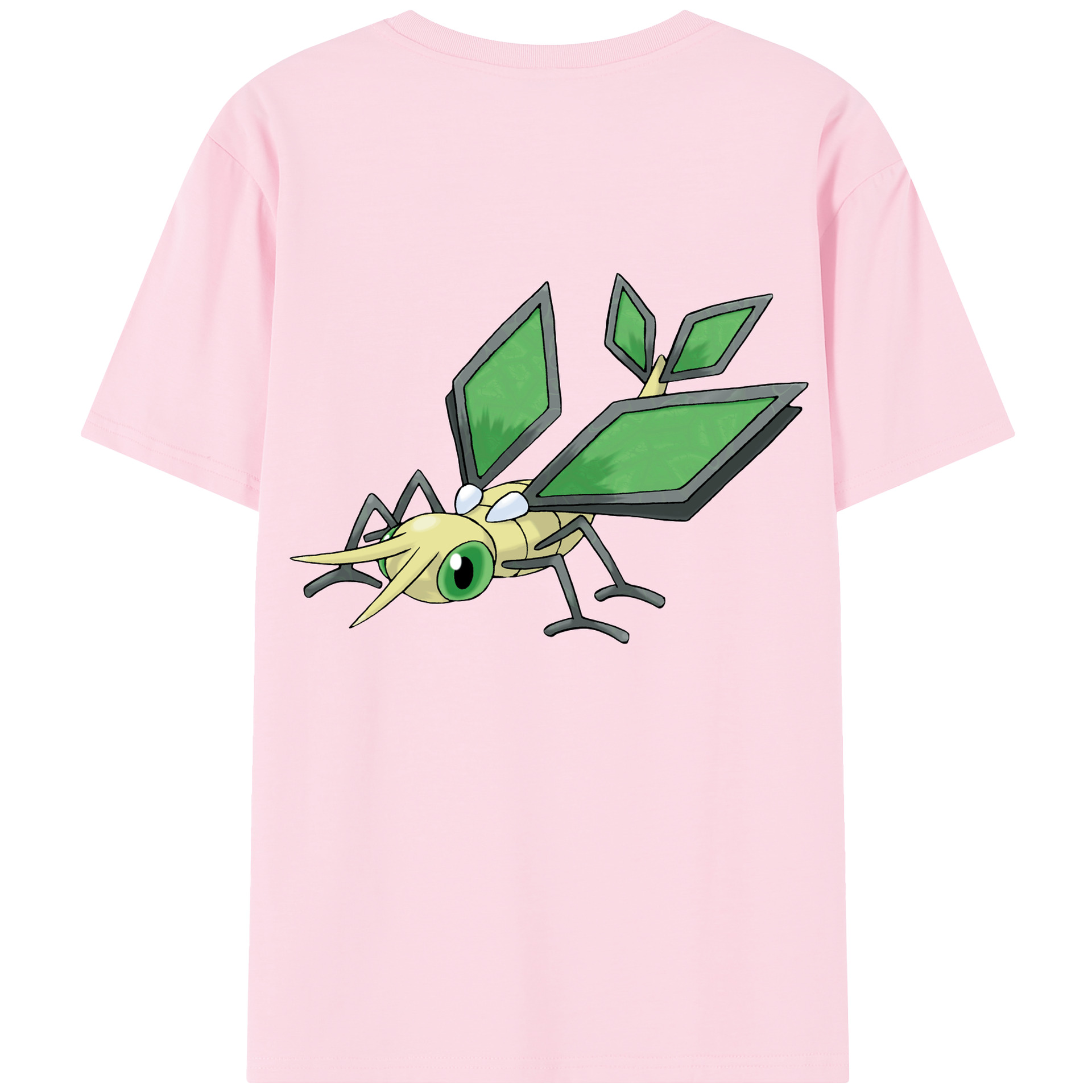 （画像用） ポケットモンスター Pokémon 綿100％半袖Tシャツ（背面プリント）