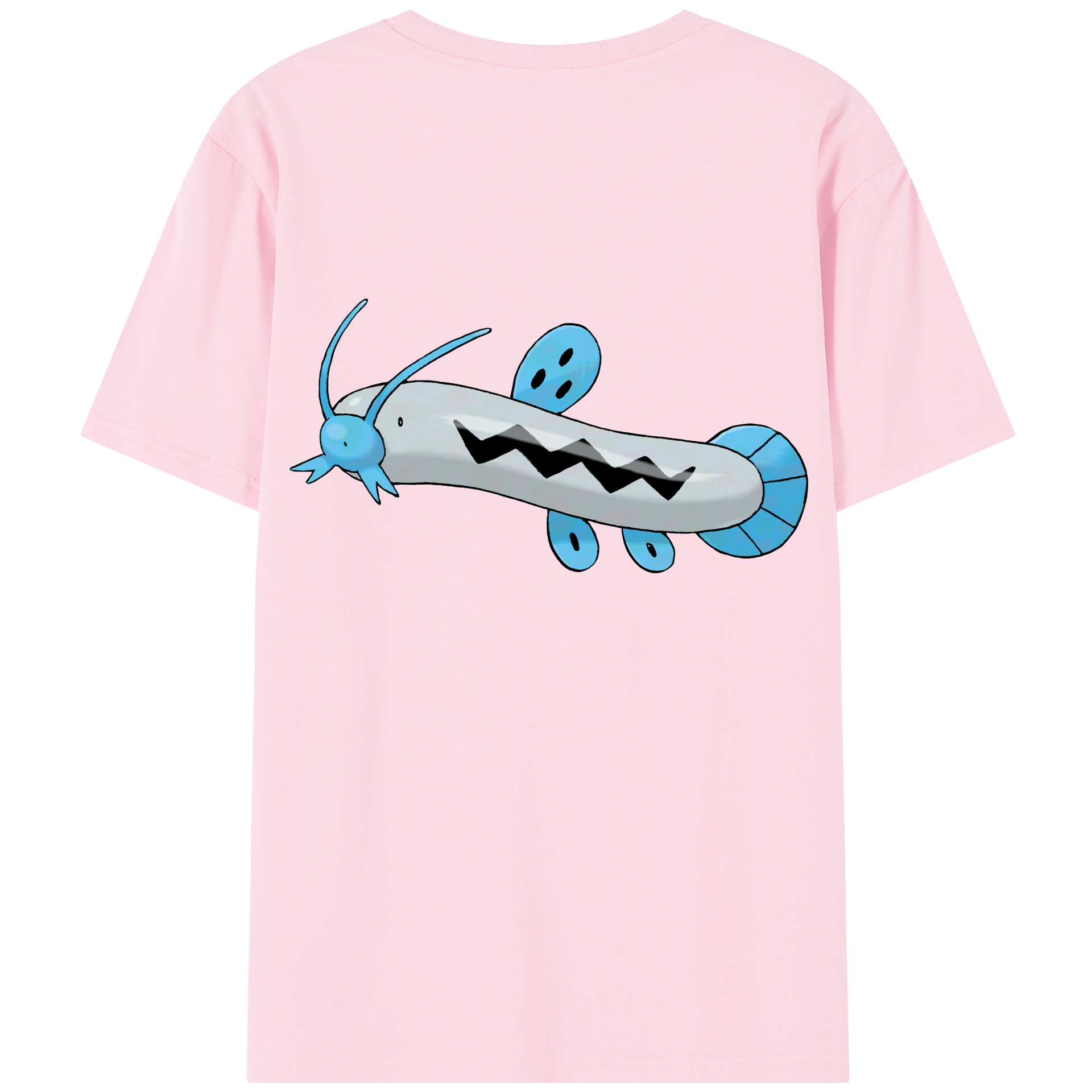 （画像用） ポケットモンスター Pokémon 綿100％半袖Tシャツ（背面プリント）