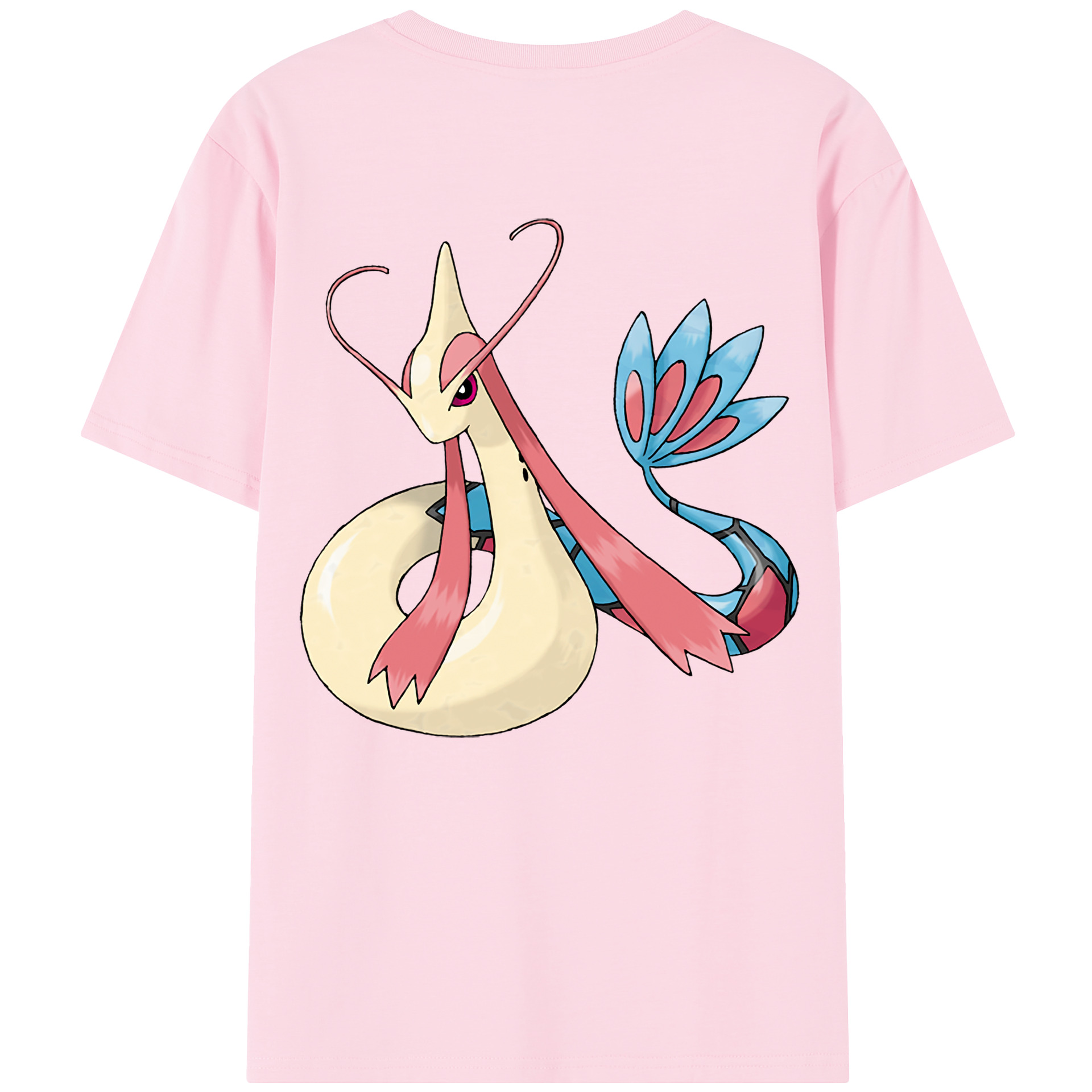 （画像用） ポケットモンスター Pokémon 綿100％半袖Tシャツ（背面プリント）