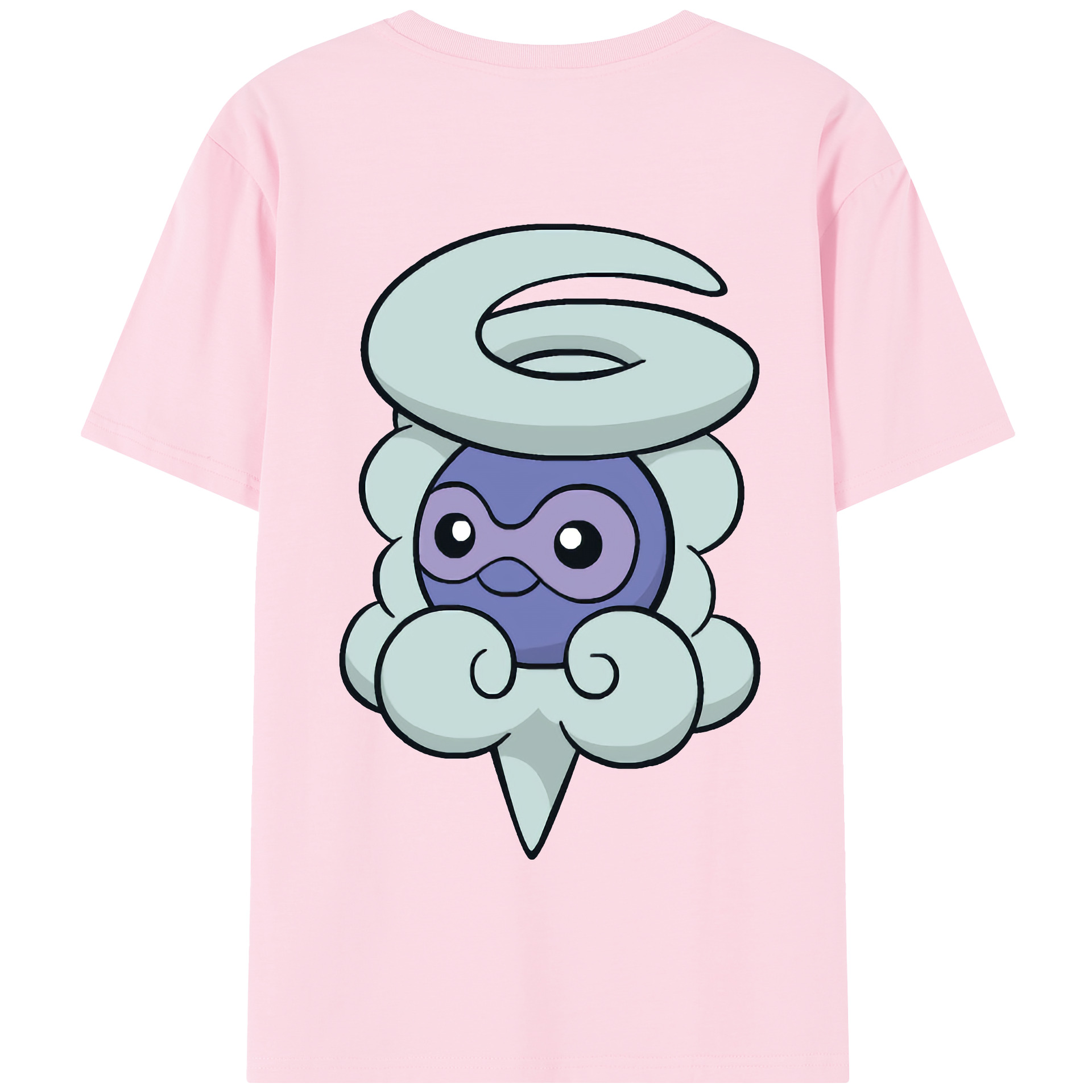（画像用） ポケットモンスター Pokémon 綿100％半袖Tシャツ（背面プリント）
