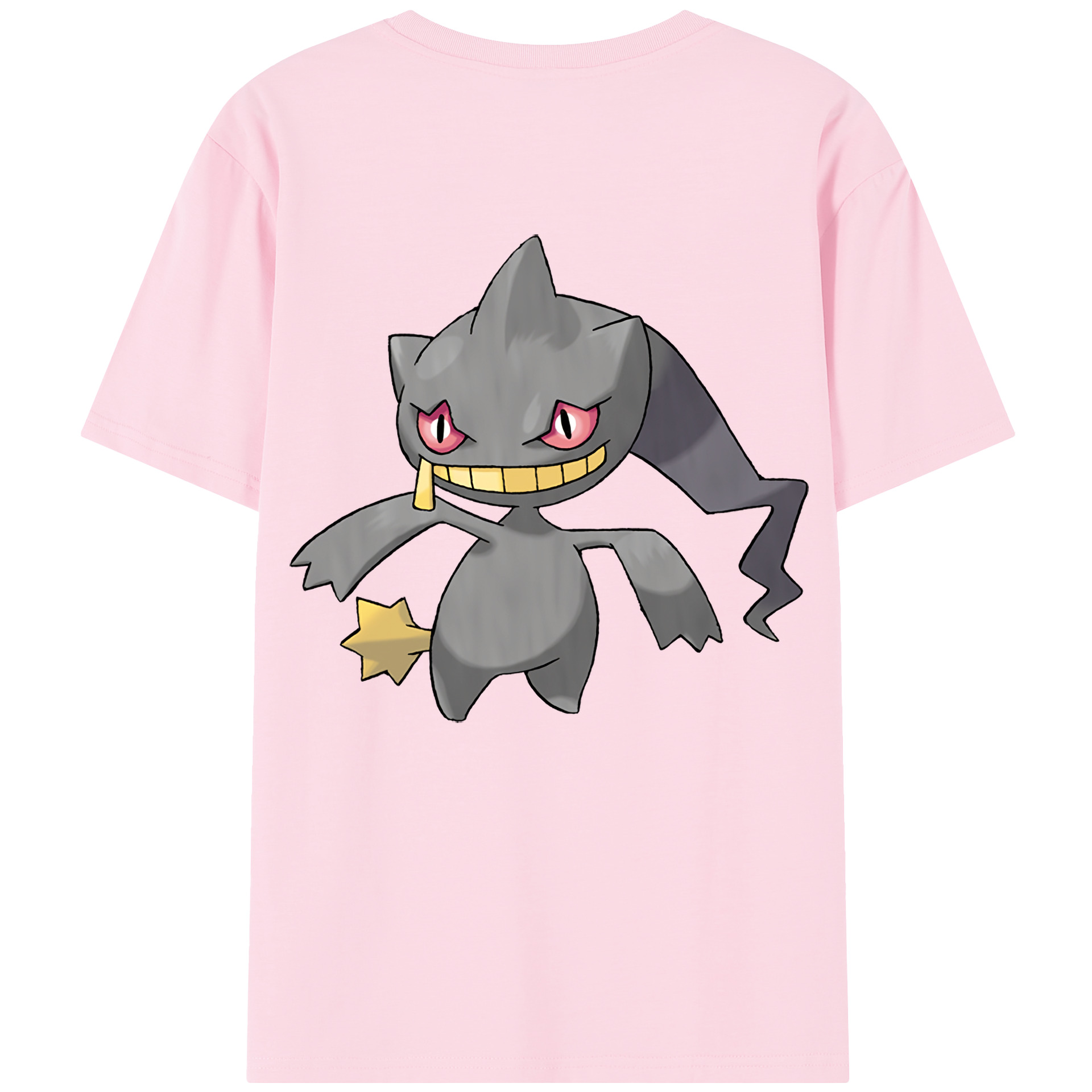 （画像用） ポケットモンスター Pokémon 綿100％半袖Tシャツ（背面プリント）