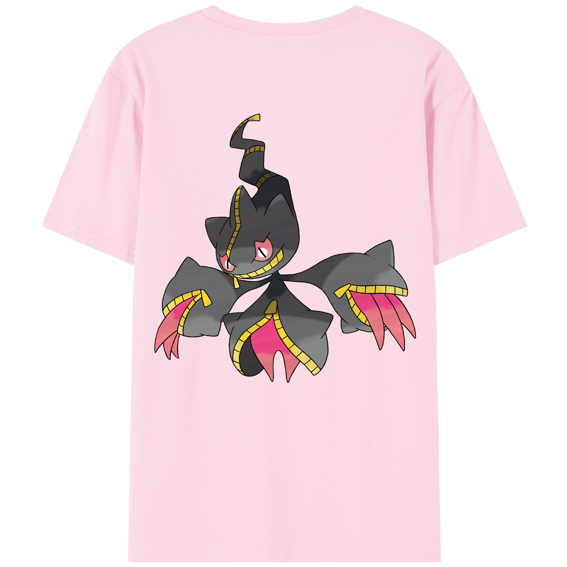 （画像用） ポケットモンスター Pokémon 綿100％半袖Tシャツ（背面プリント）