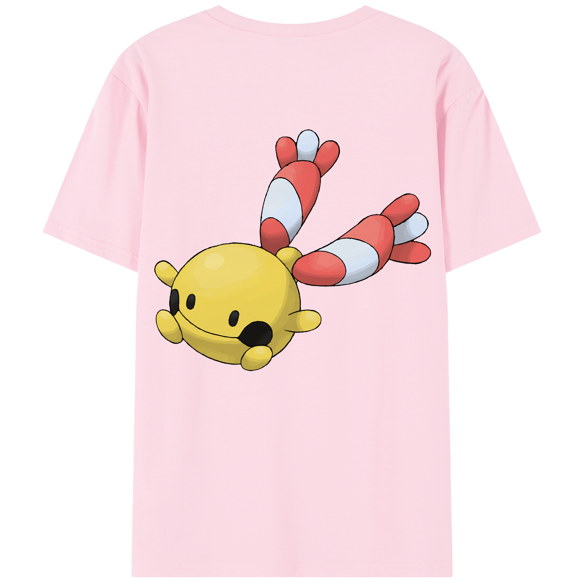 （画像用） ポケットモンスター Pokémon 綿100％半袖Tシャツ（背面プリント）