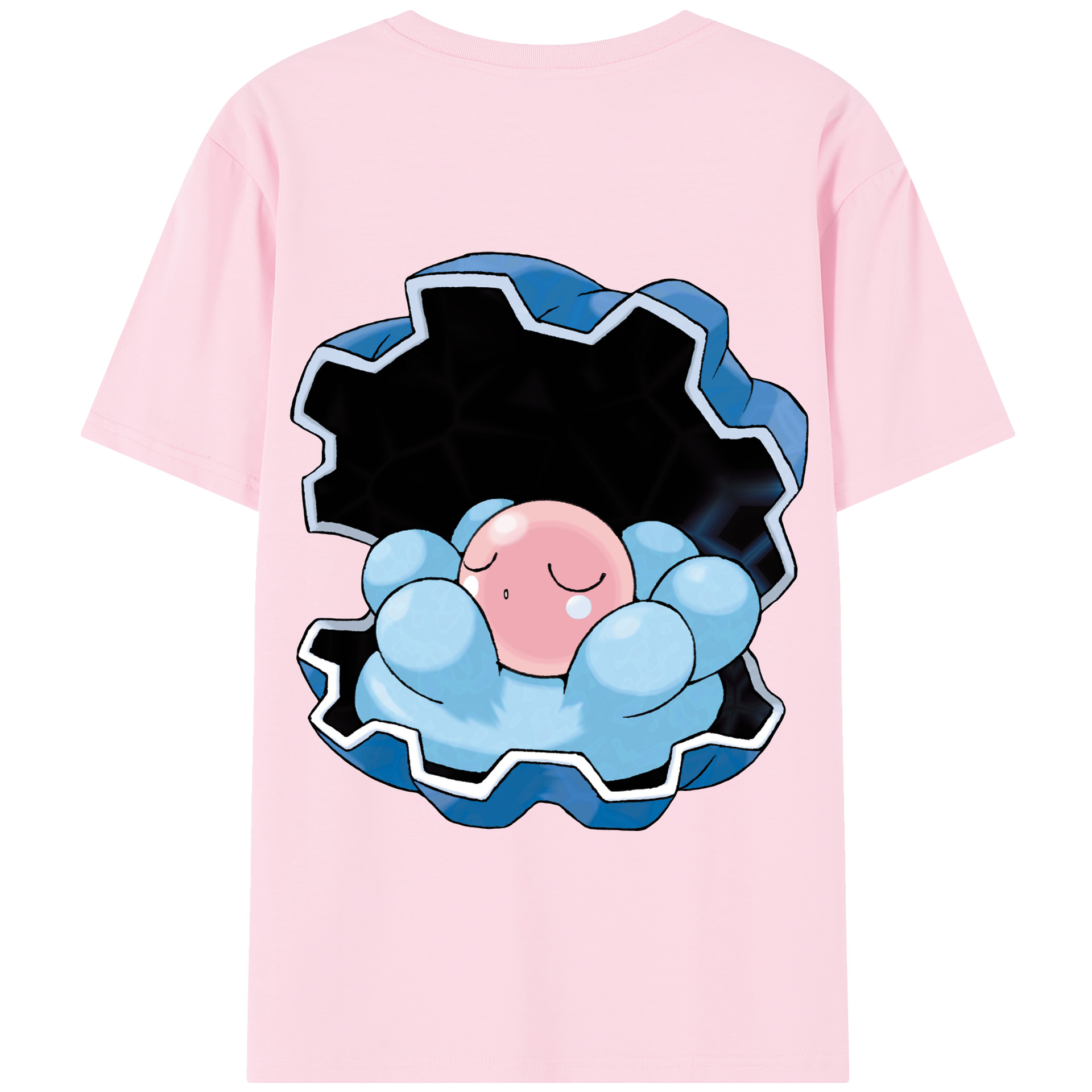 （画像用） ポケットモンスター Pokémon 綿100％半袖Tシャツ（背面プリント）