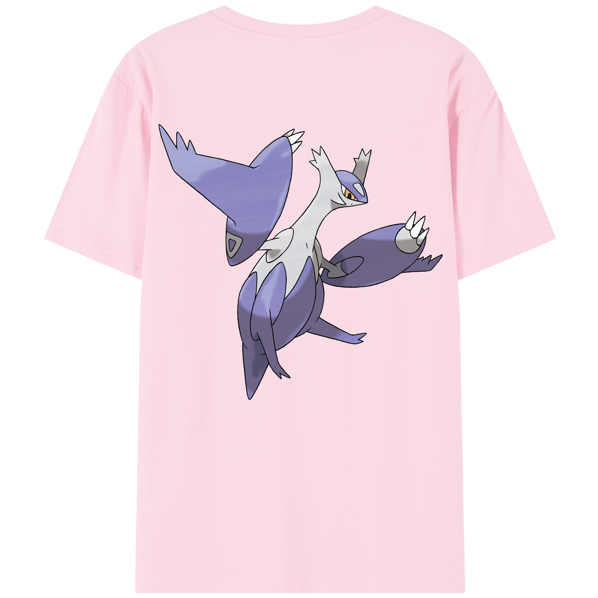 （画像用） ポケットモンスター Pokémon 綿100％半袖Tシャツ（背面プリント）