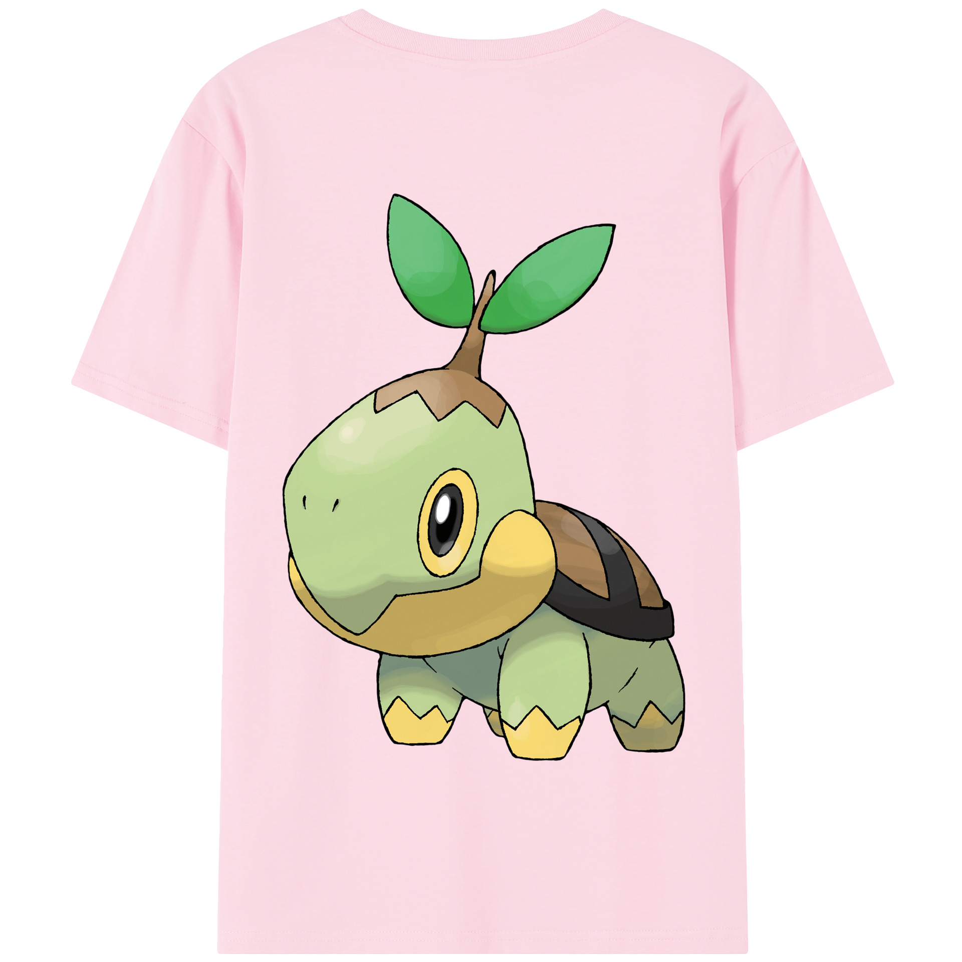（画像用） ポケットモンスター Pokémon 綿100％半袖Tシャツ（背面プリント）