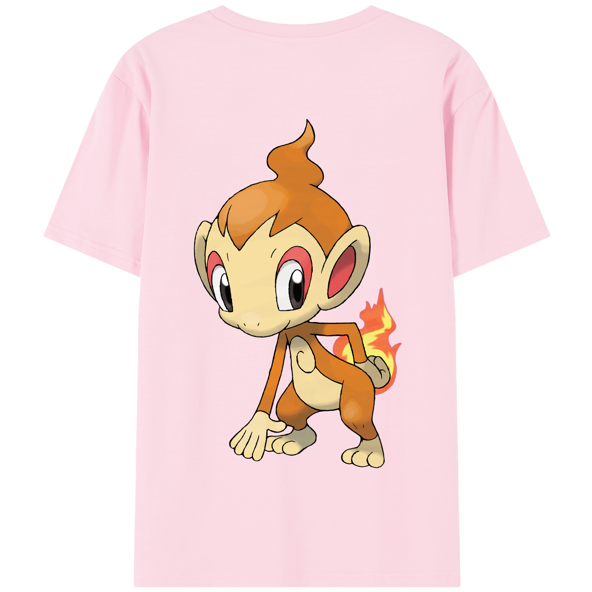 （画像用） ポケットモンスター Pokémon 綿100％半袖Tシャツ（背面プリント）