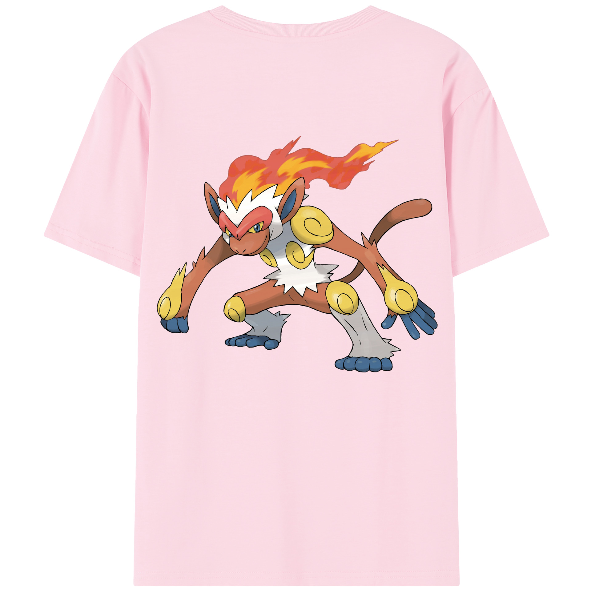（画像用） ポケットモンスター Pokémon 綿100％半袖Tシャツ（背面プリント）