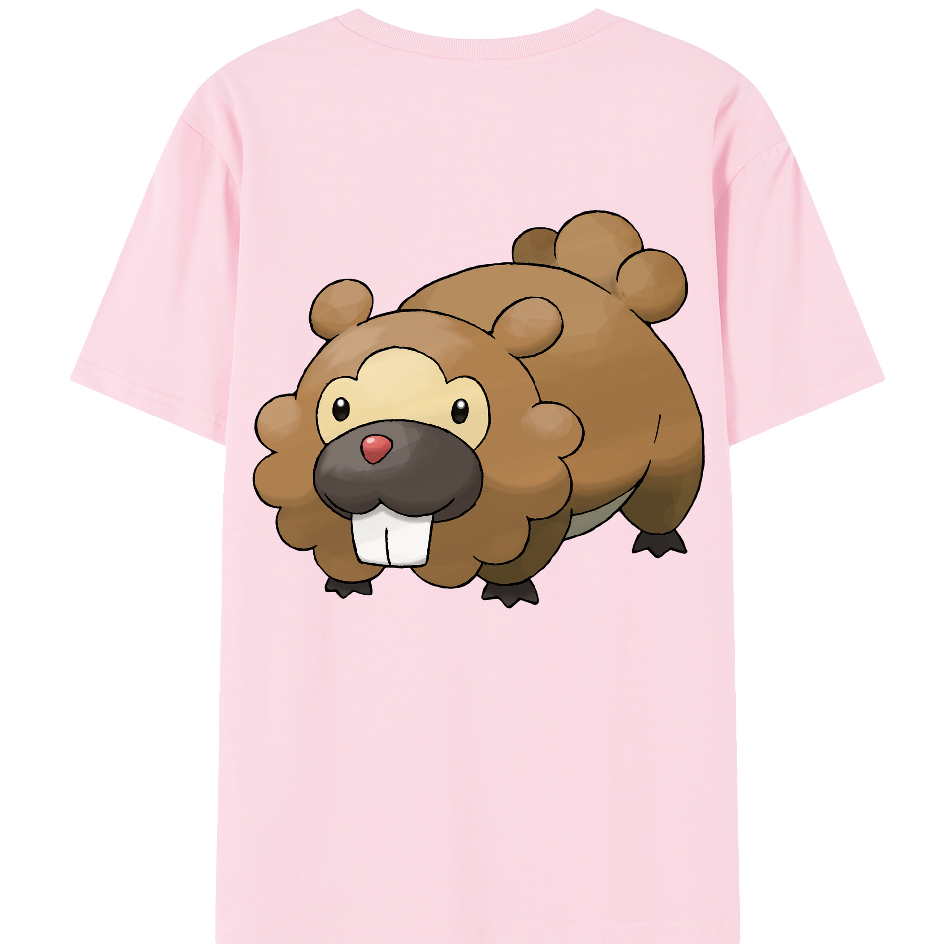 （画像用） ポケットモンスター Pokémon 綿100％半袖Tシャツ（背面プリント）