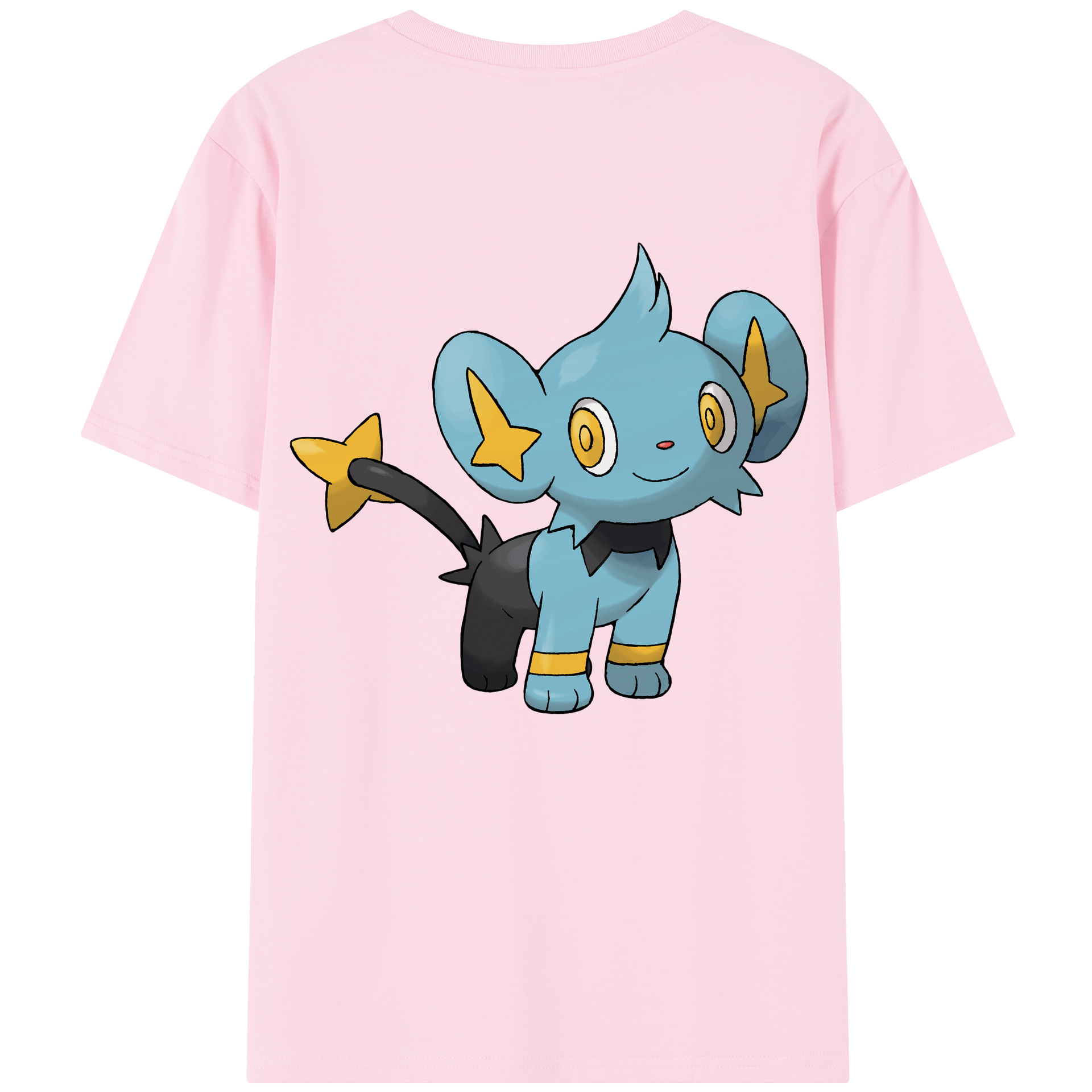 （画像用） ポケットモンスター Pokémon 綿100％半袖Tシャツ（背面プリント）