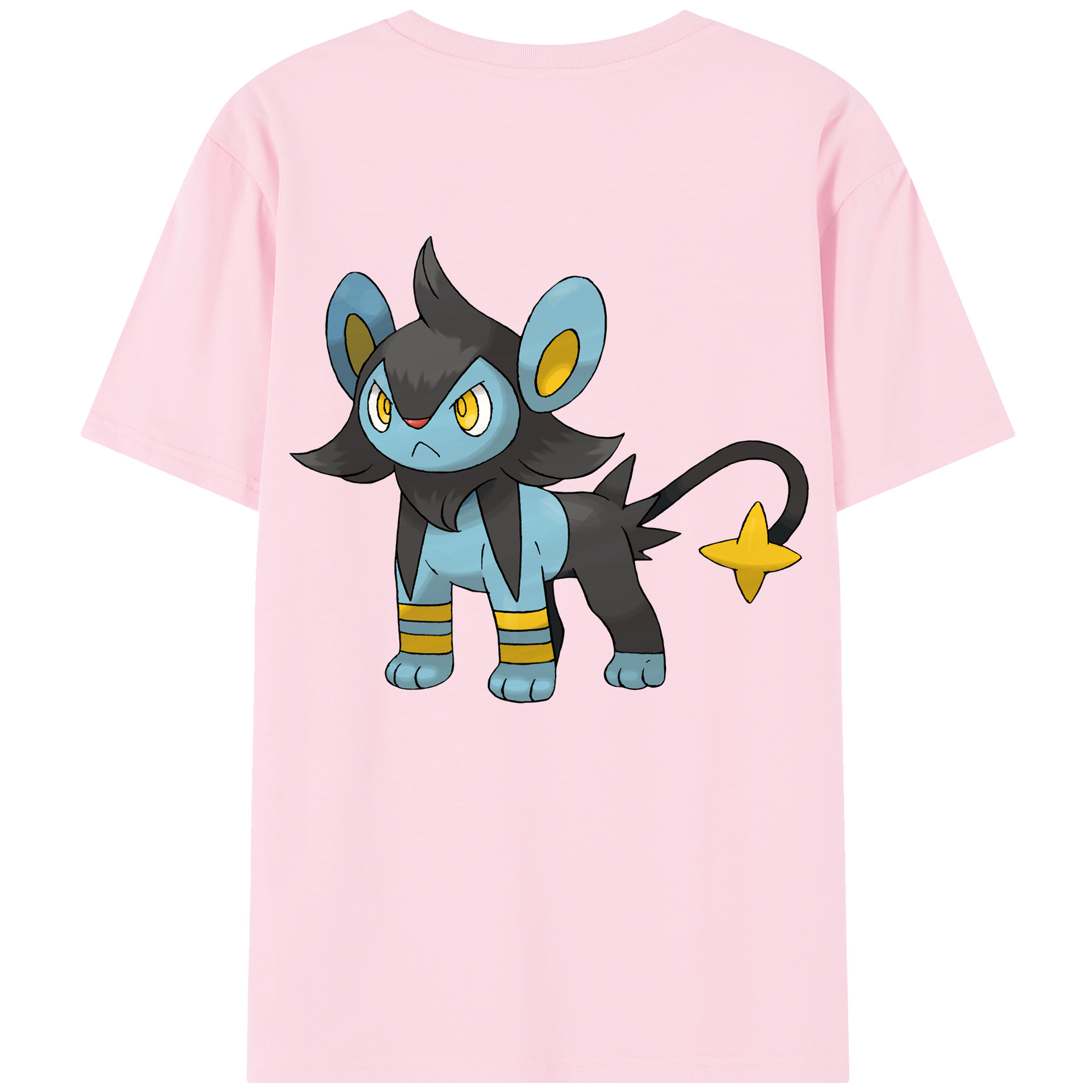 （画像用） ポケットモンスター Pokémon 綿100％半袖Tシャツ（背面プリント）