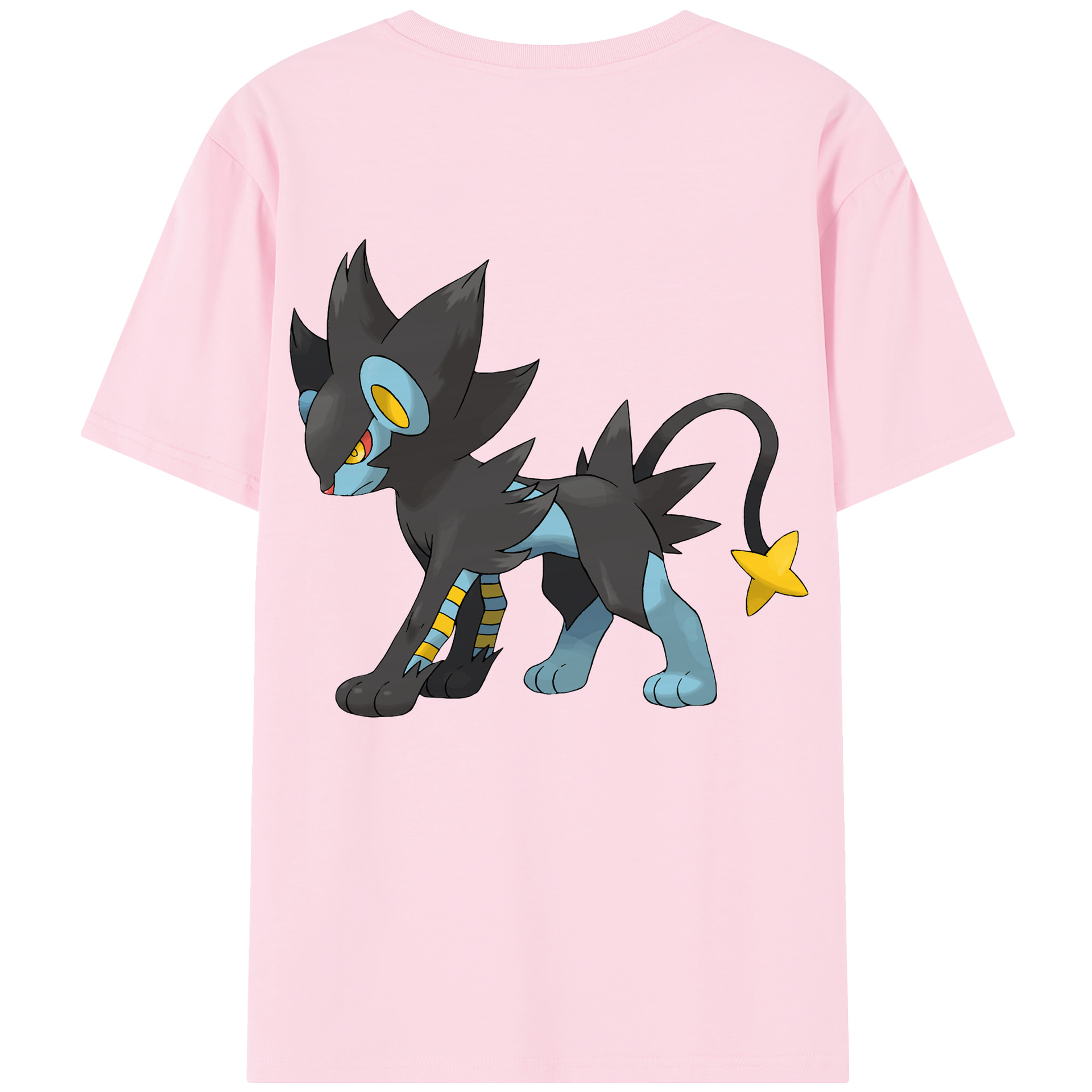 （画像用） ポケットモンスター Pokémon 綿100％半袖Tシャツ（背面プリント）