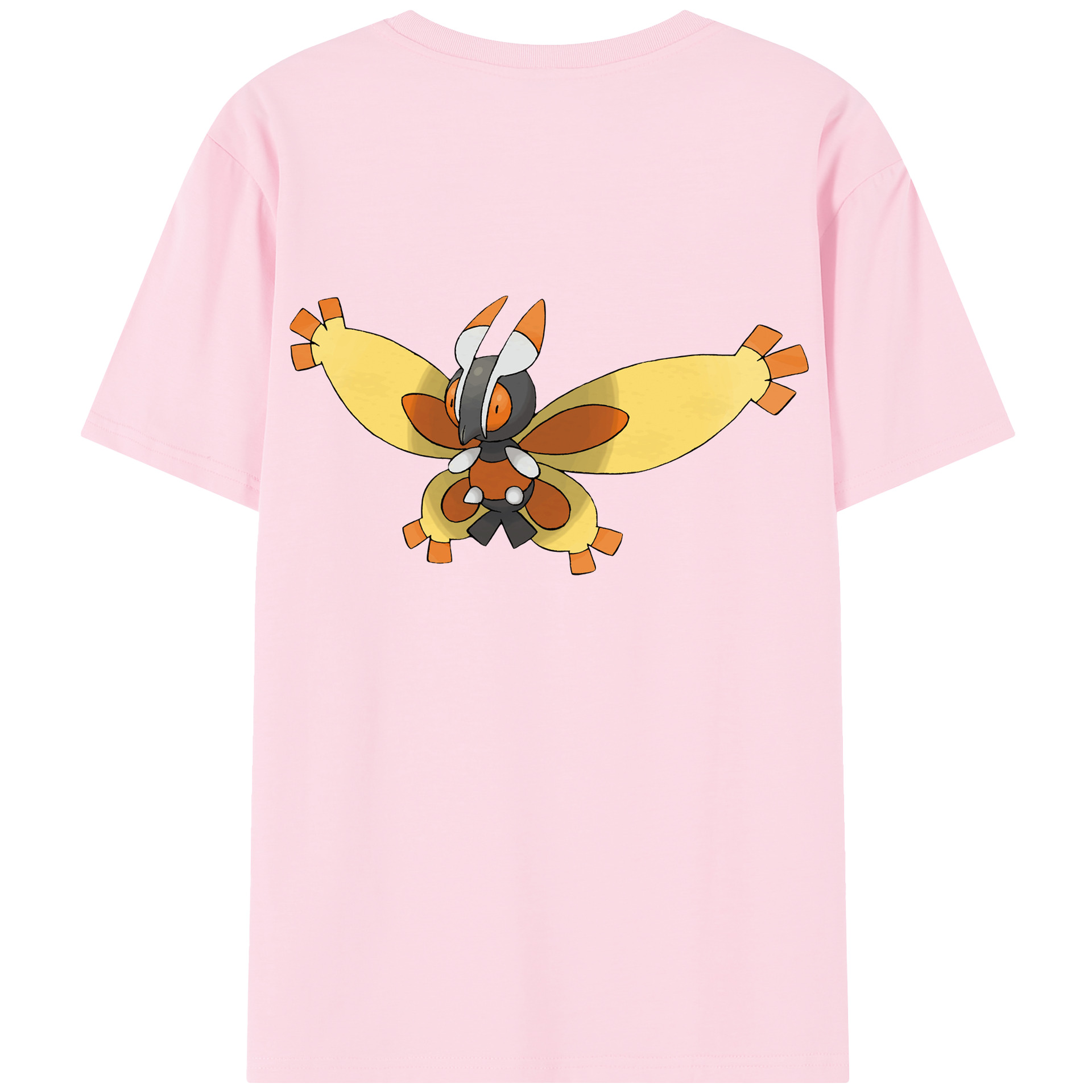 （画像用） ポケットモンスター Pokémon 綿100％半袖Tシャツ（背面プリント）