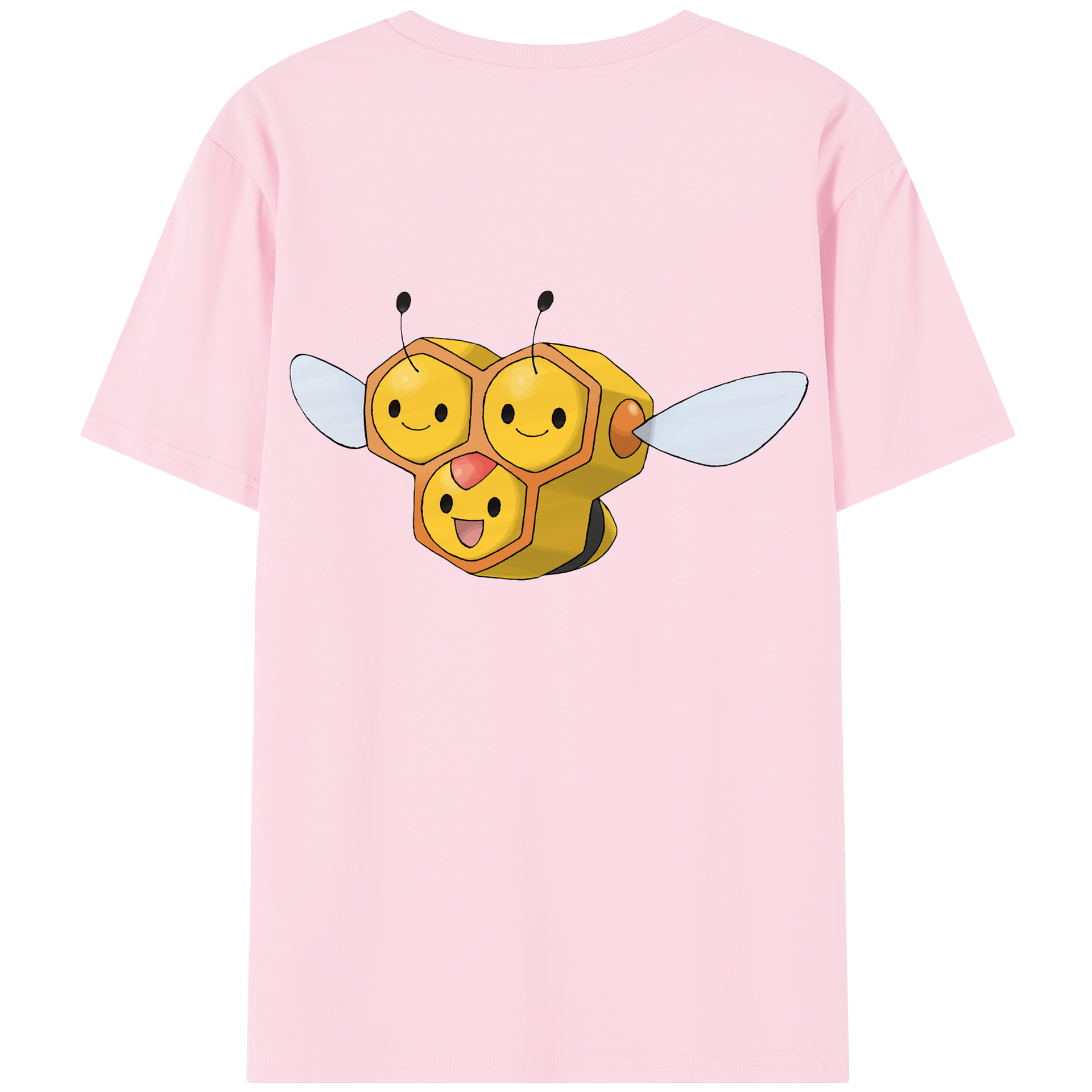 （画像用） ポケットモンスター Pokémon 綿100％半袖Tシャツ（背面プリント）