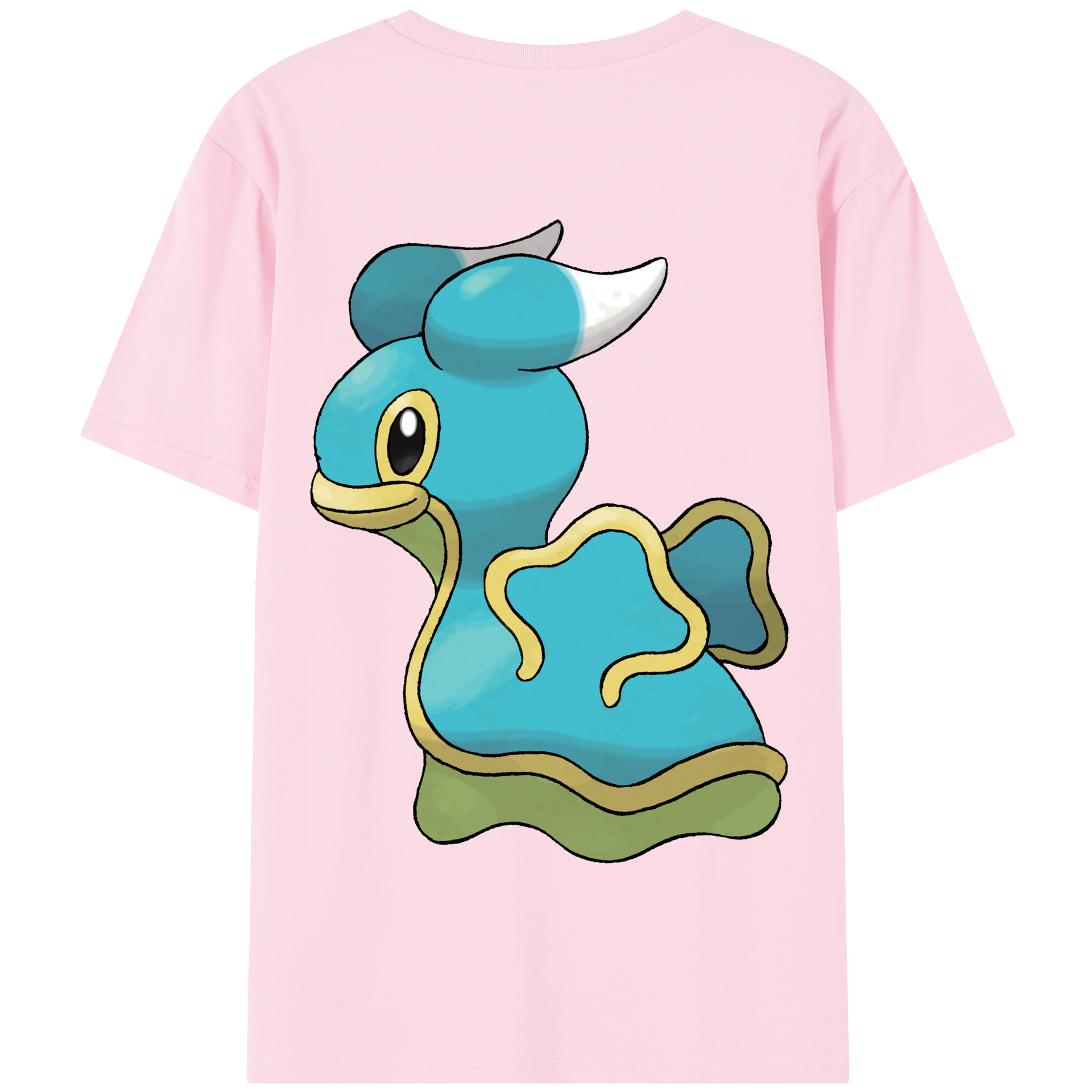 （画像用） ポケットモンスター Pokémon 綿100％半袖Tシャツ（背面プリント）