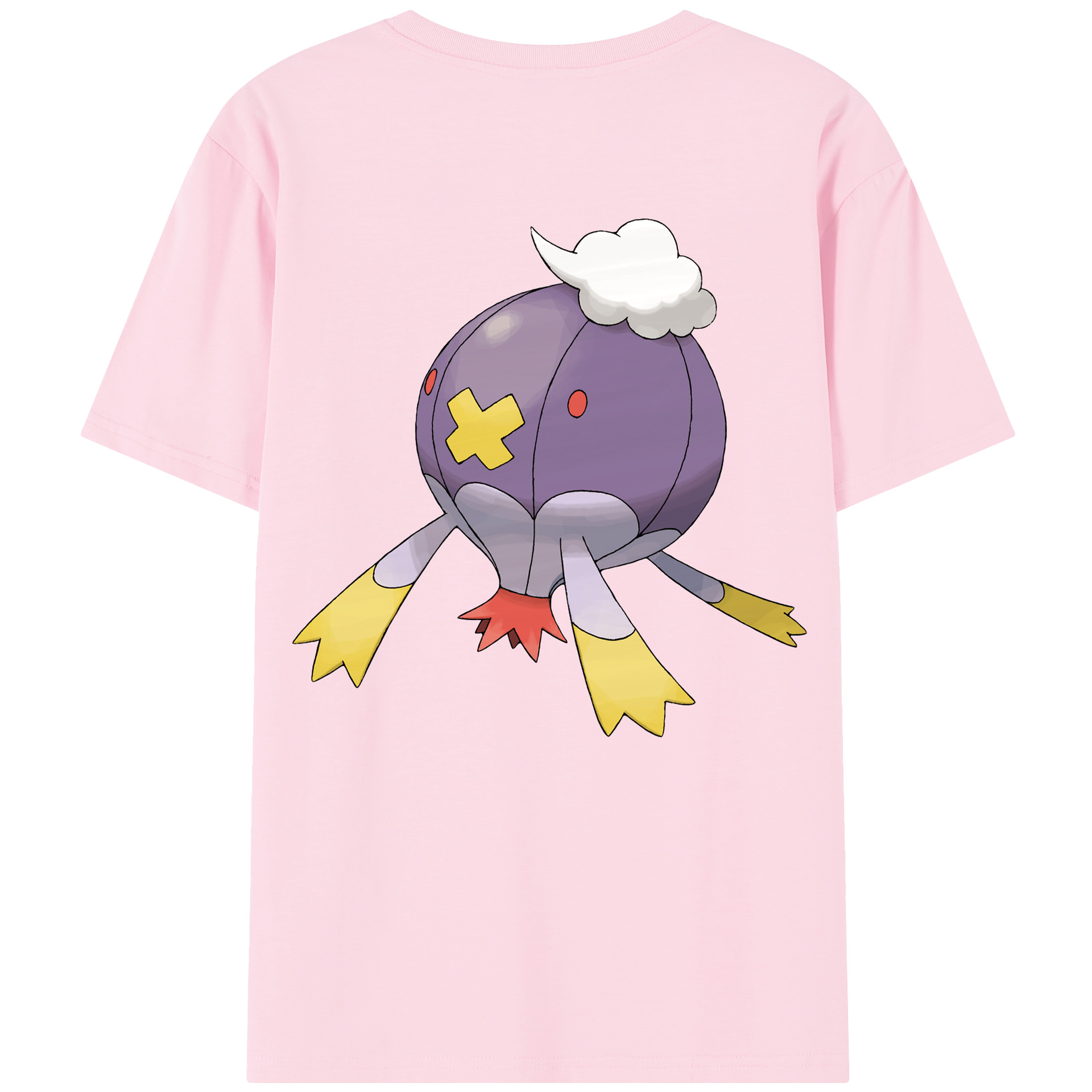 （画像用） ポケットモンスター Pokémon 綿100％半袖Tシャツ（背面プリント）