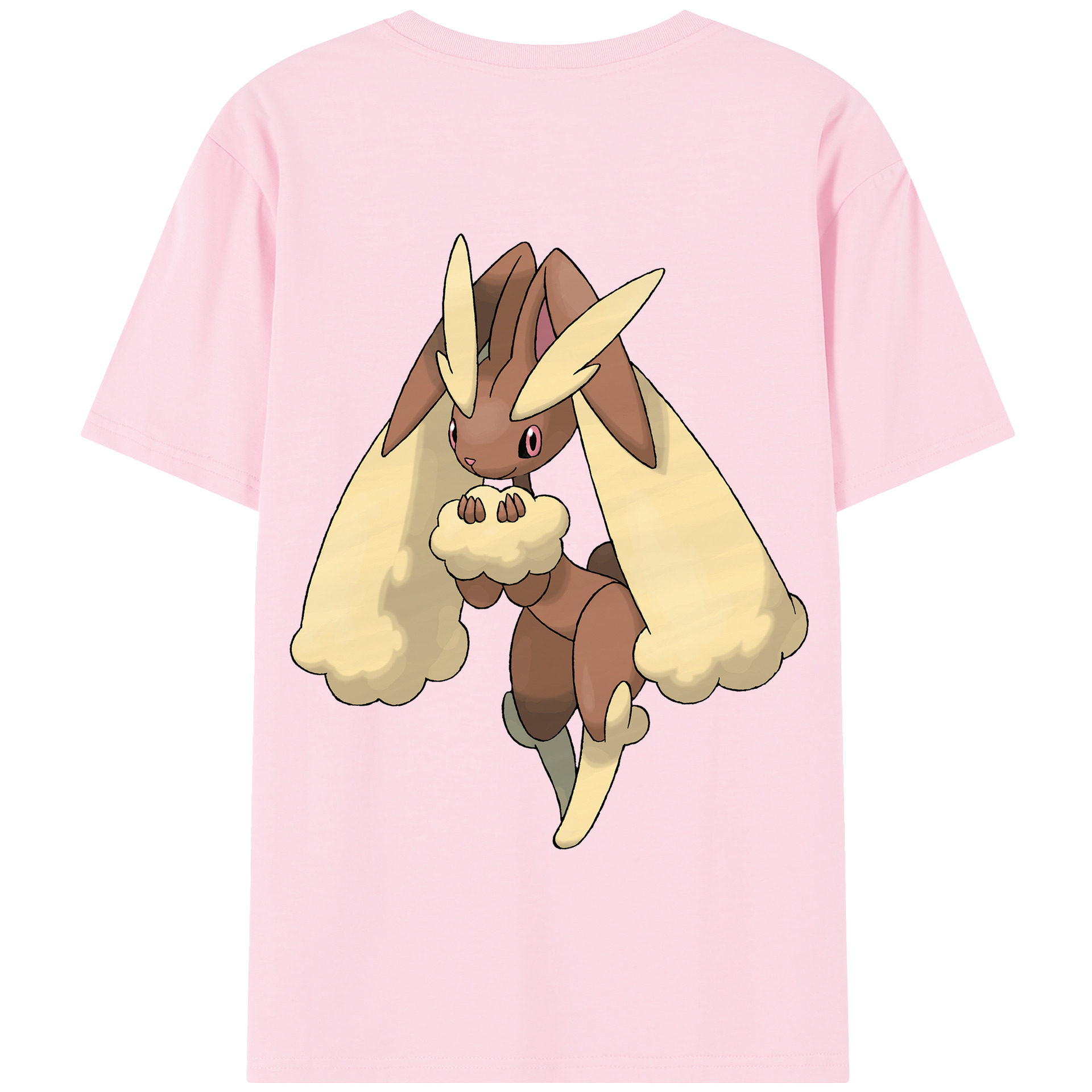（画像用） ポケットモンスター Pokémon 綿100％半袖Tシャツ（背面プリント）